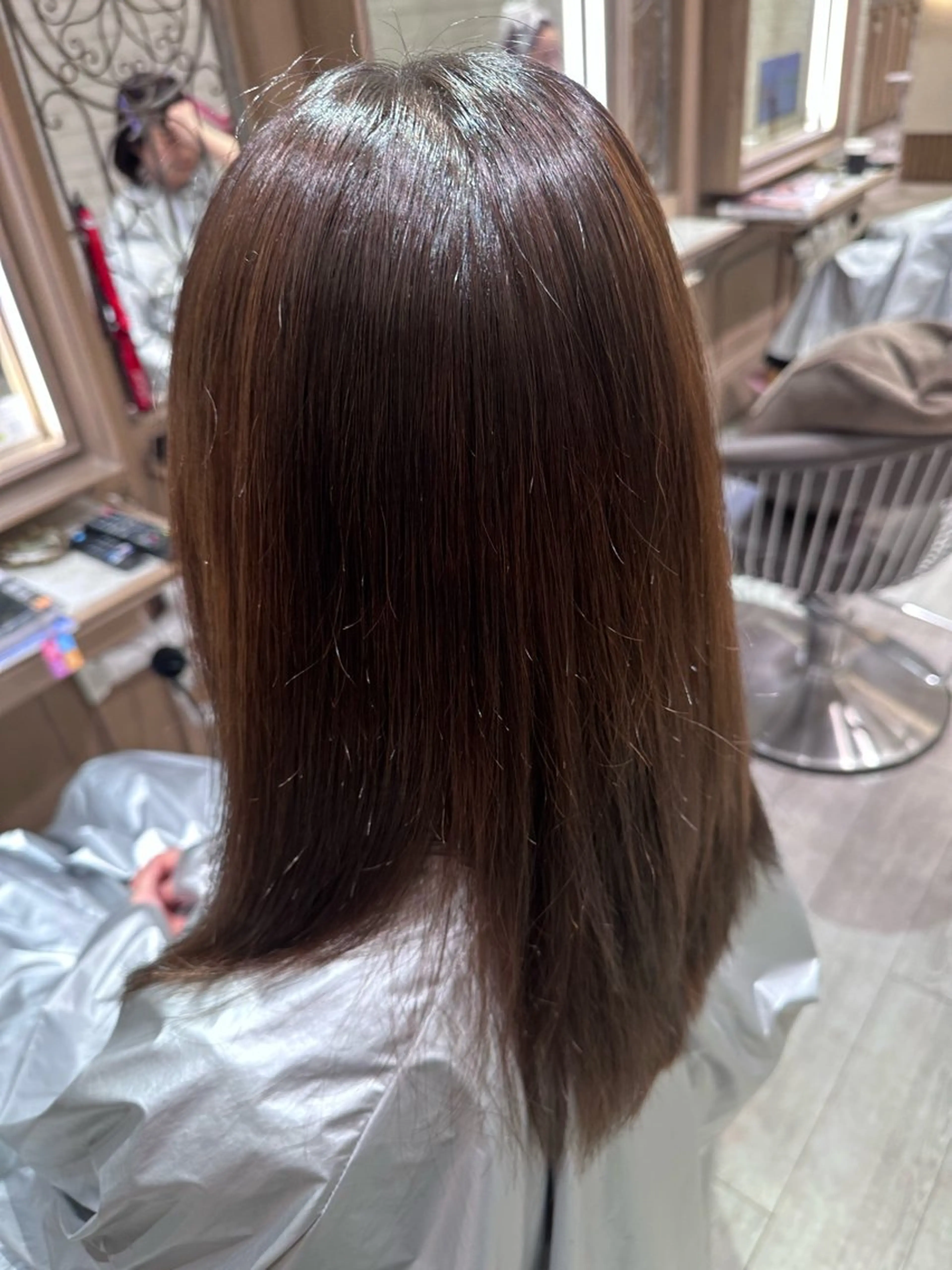 セミロング 井上 竜成のヘアスタイル