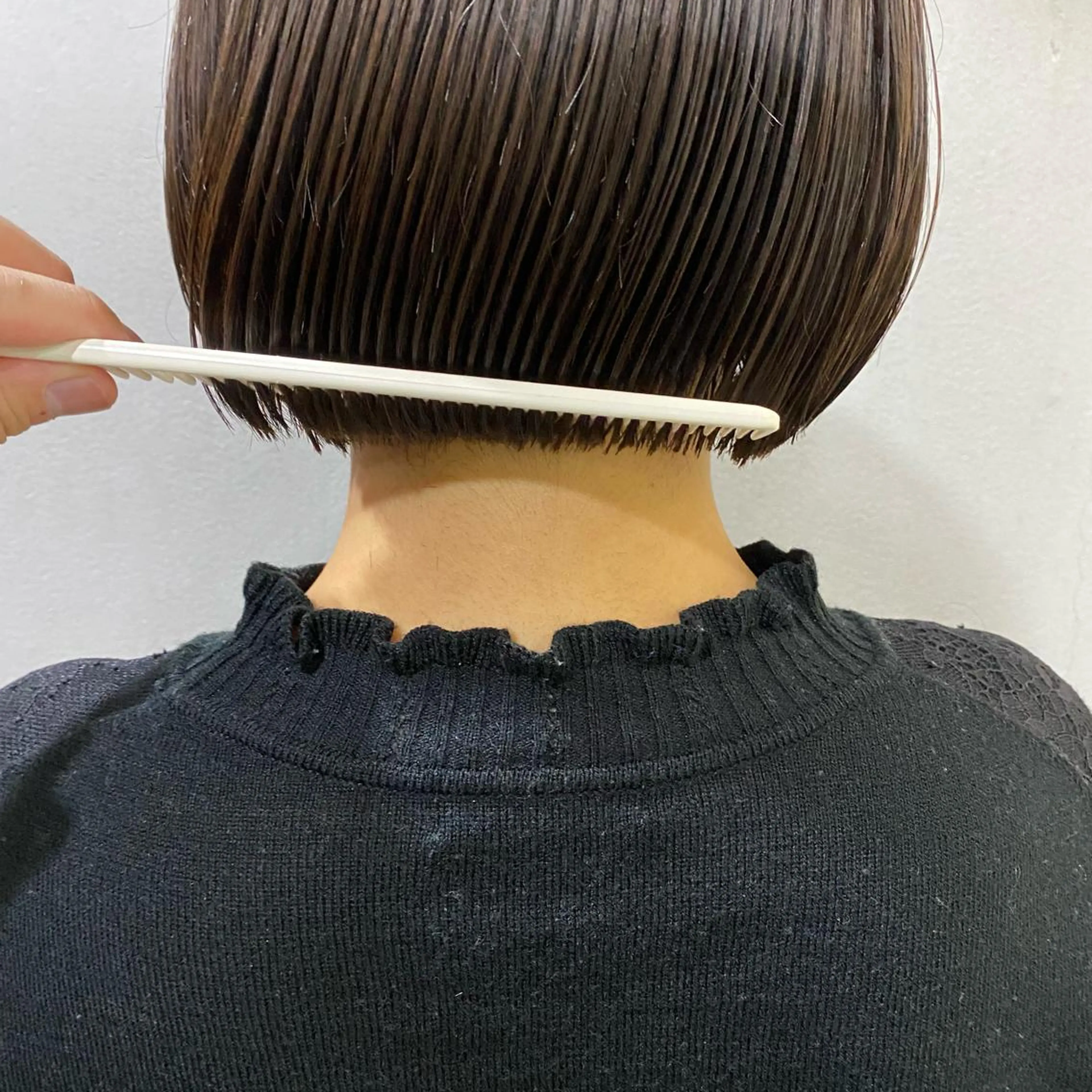 ショート ボブ/パーマ ミヒラケイタのヘアスタイル