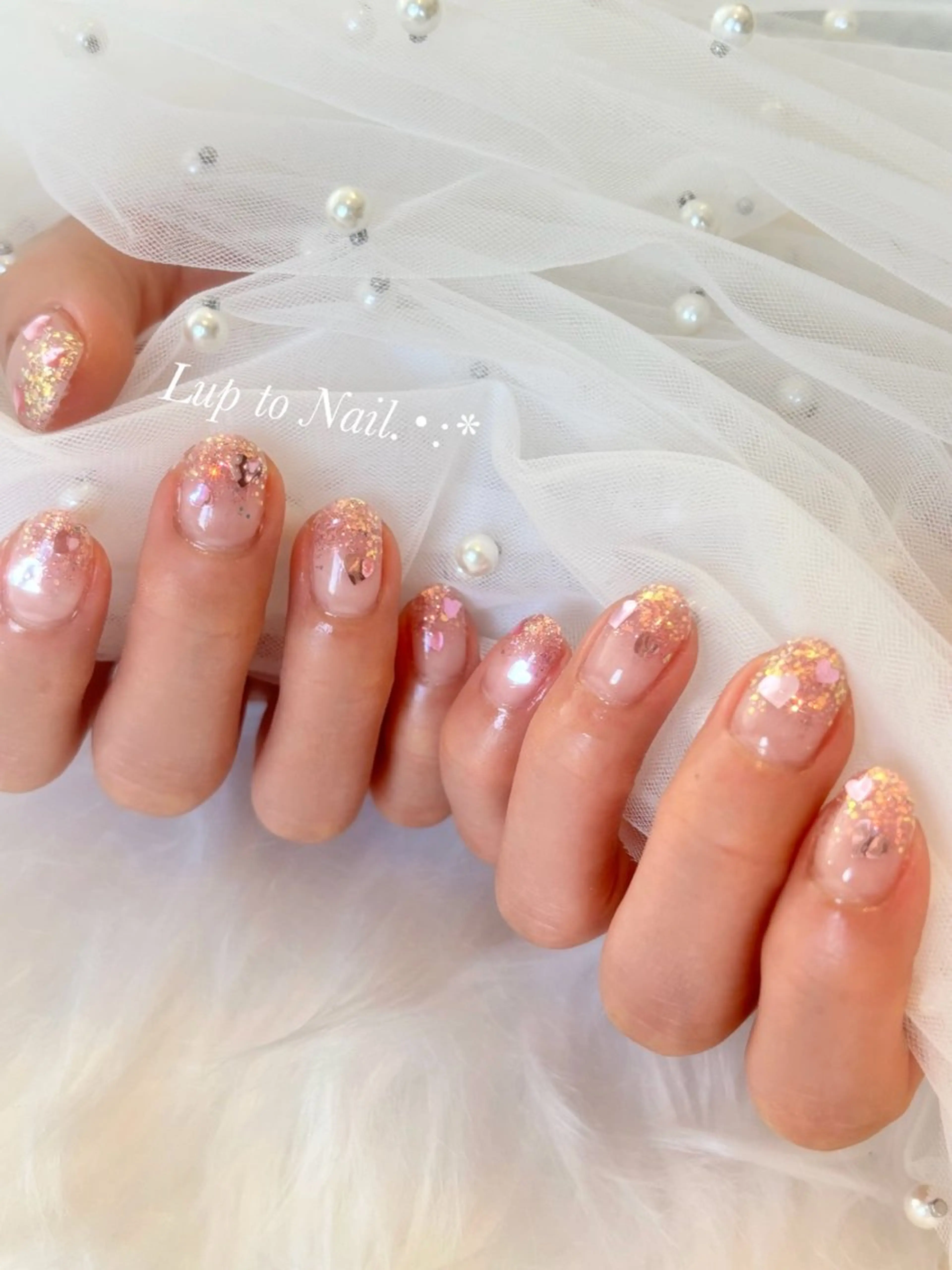 ネイル 春ネイル Lupto　Nail 【リップトゥネイル】のネイルデザイン