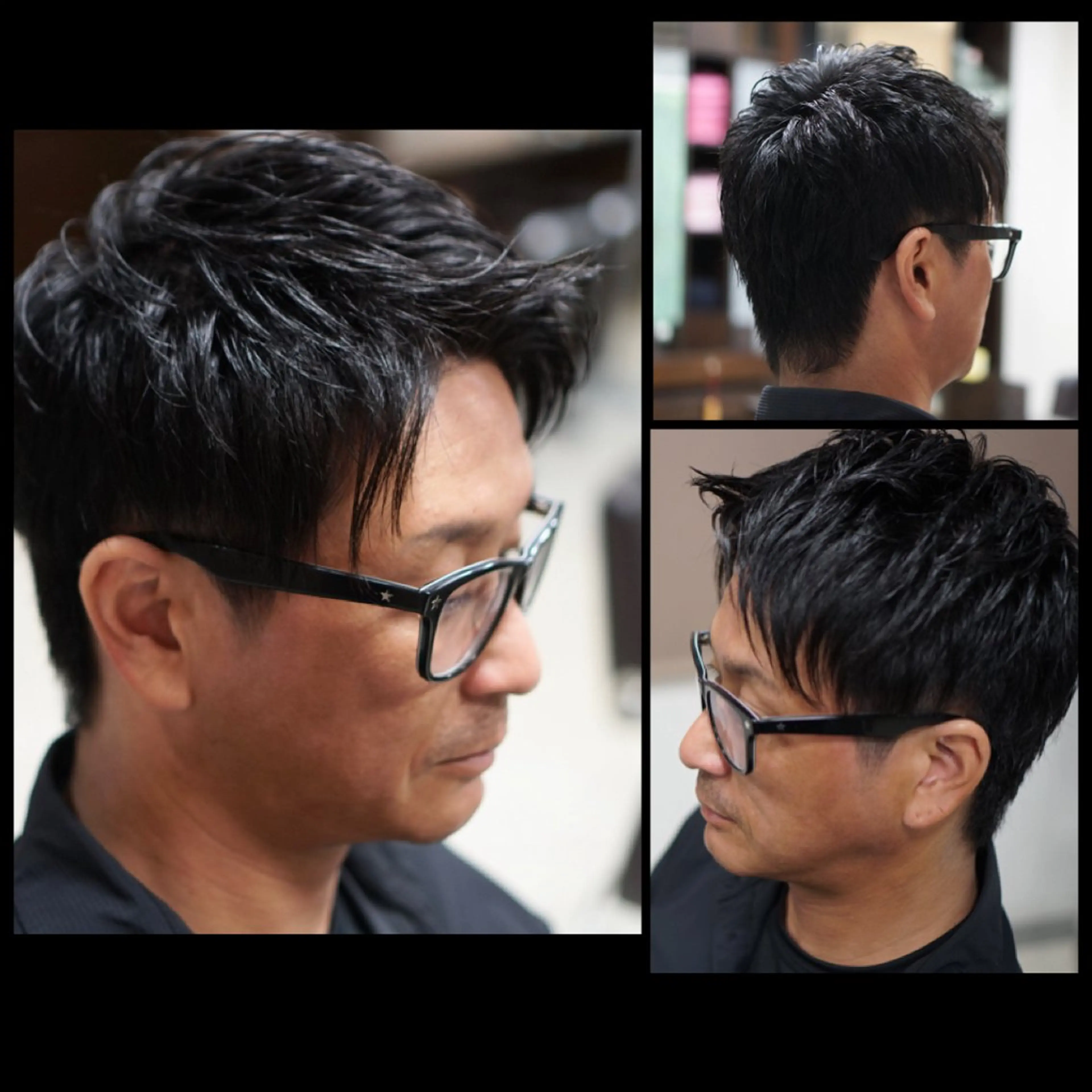 ショート メンズ 中島 剛のヘアスタイル