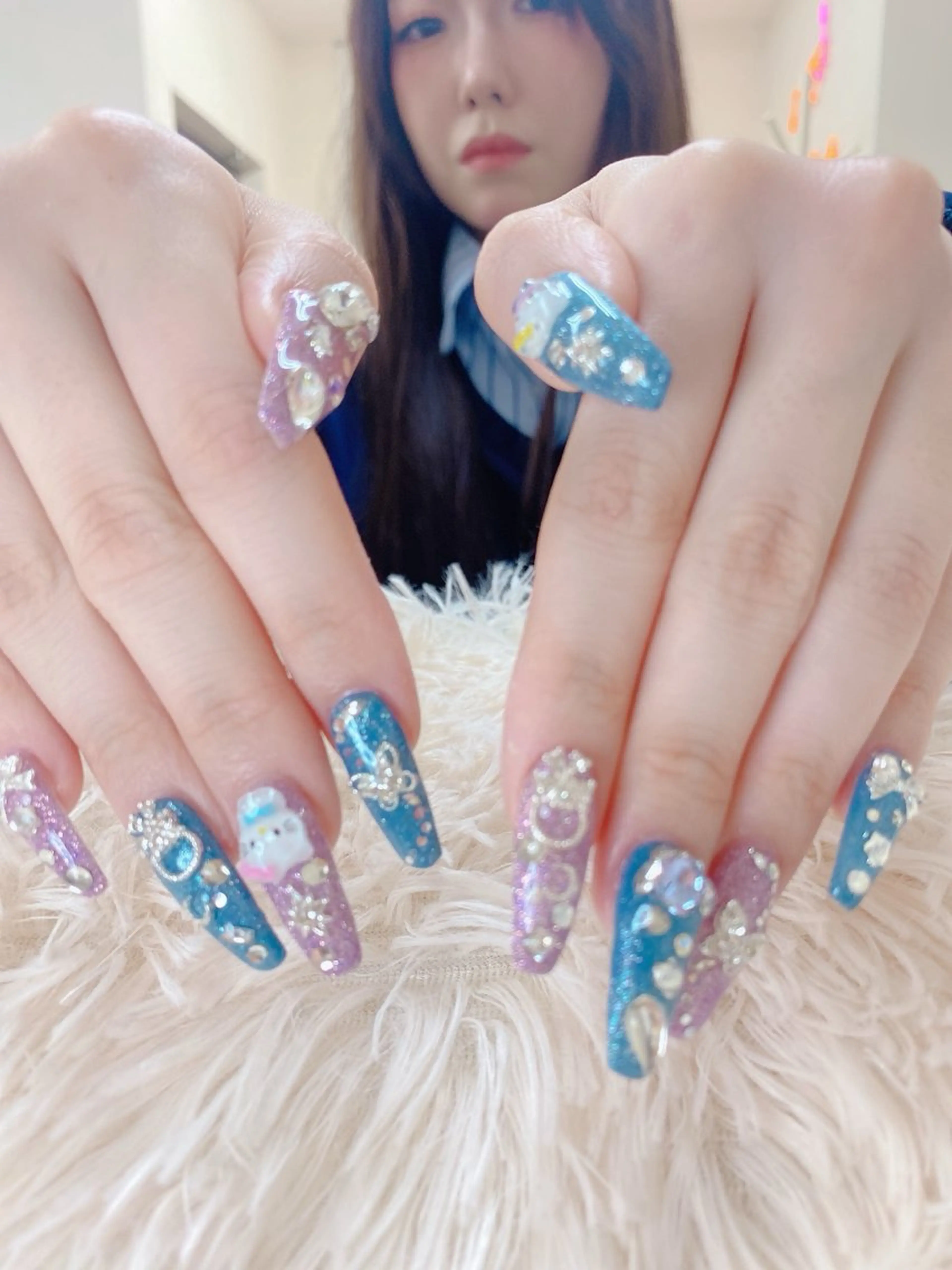 ネイル ハンドネイル ハンドケア Hara Nail 【パラジェル使用】のネイルデザイン