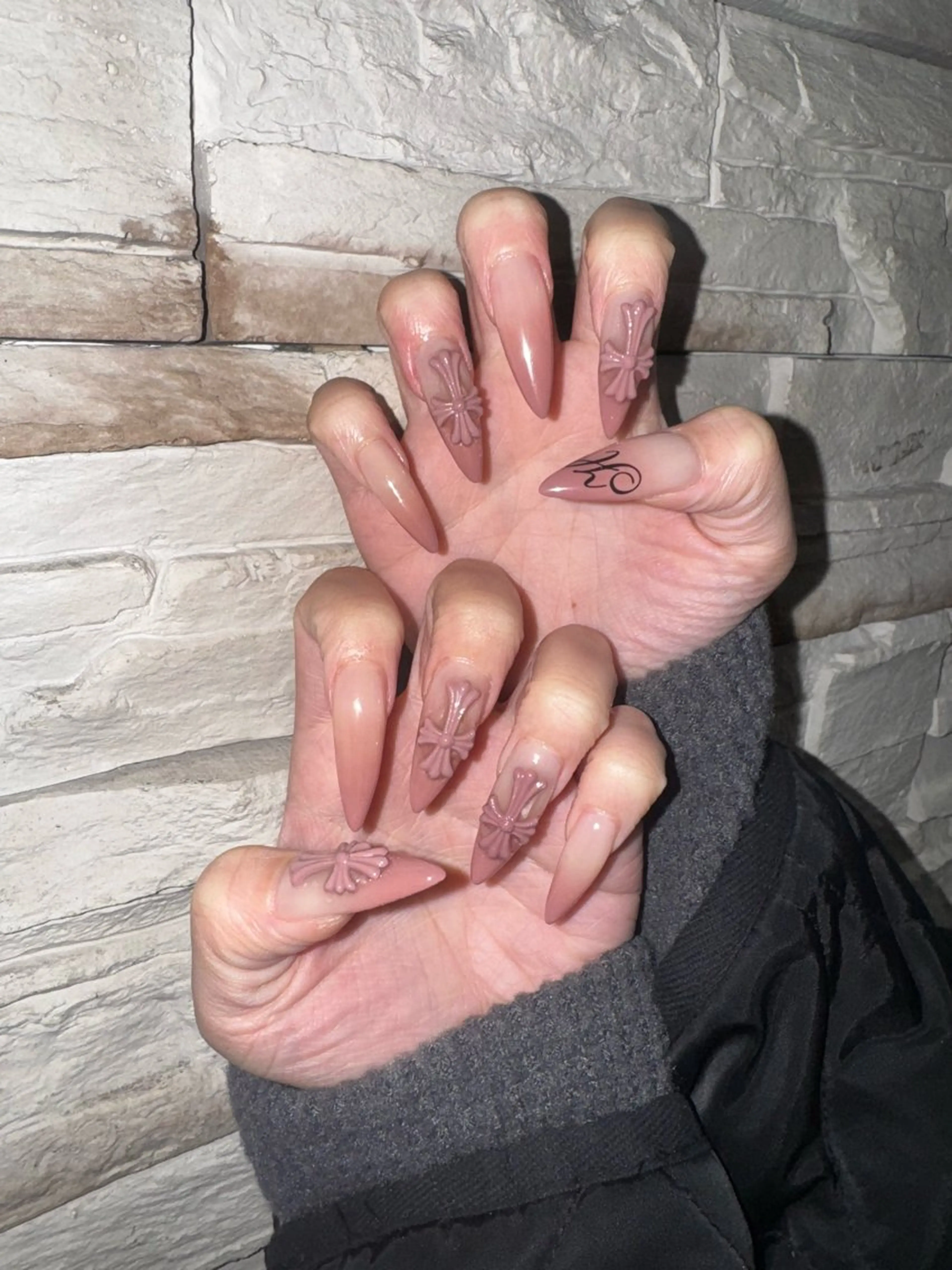 ネイル ハンドネイル ALPHA. Aya‪no𝜗𝜚のネイルデザイン