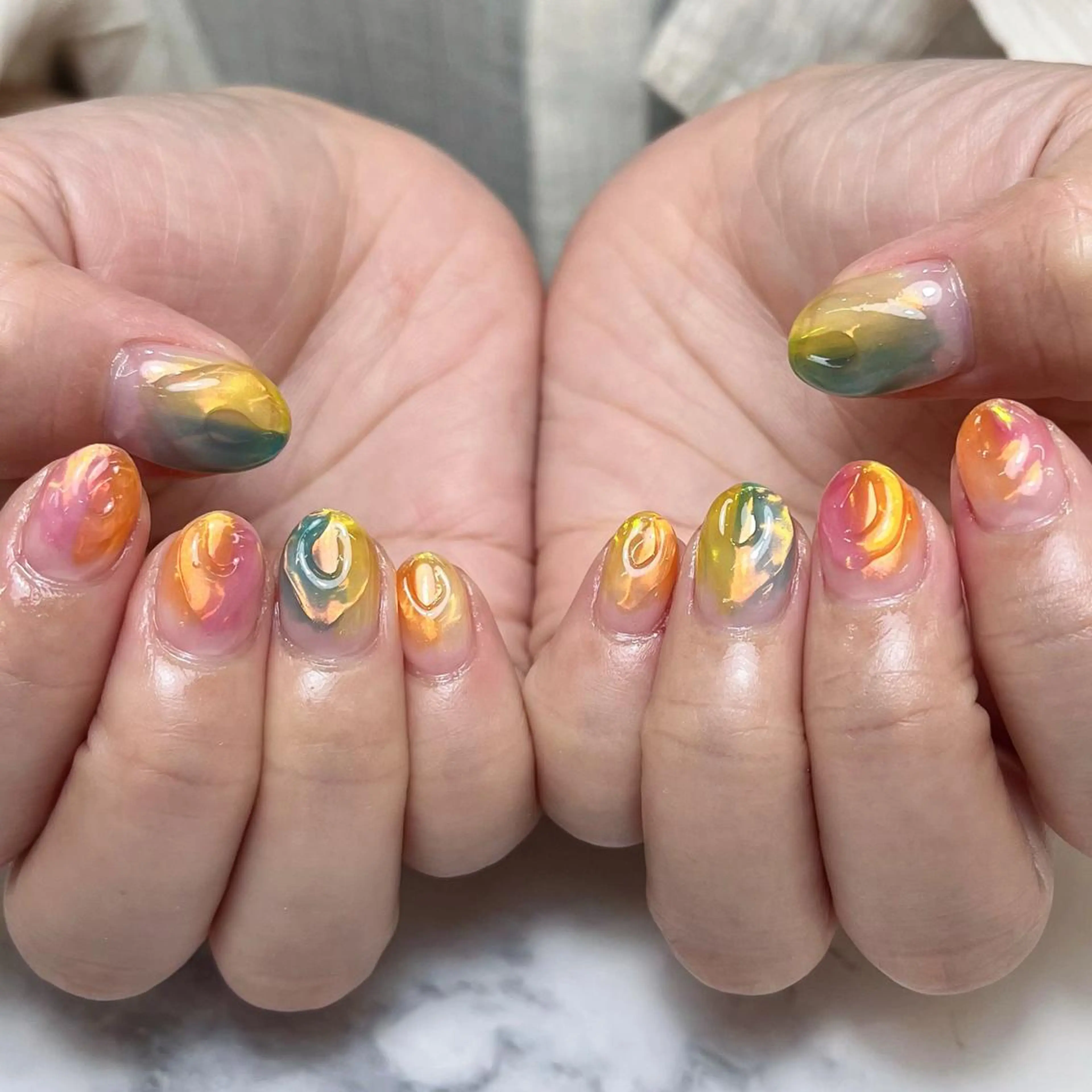 ネイル ハンドネイル BellFlower Kyokoのネイルデザイン