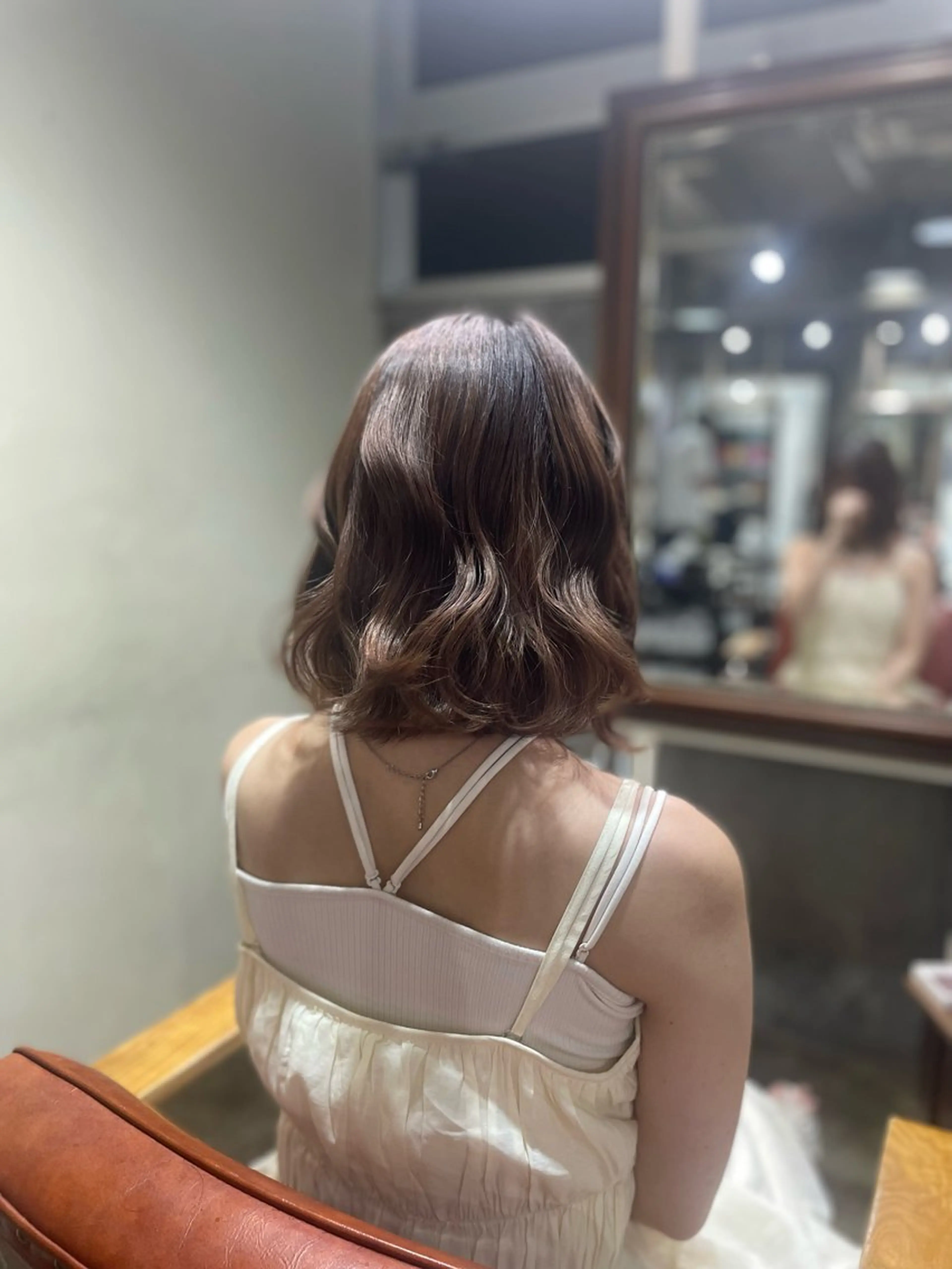 ミディアム カラー salon de Milk所属・韓国ヘア/艶髪/ ガーリー/ラナ🎀のヘアスタイル