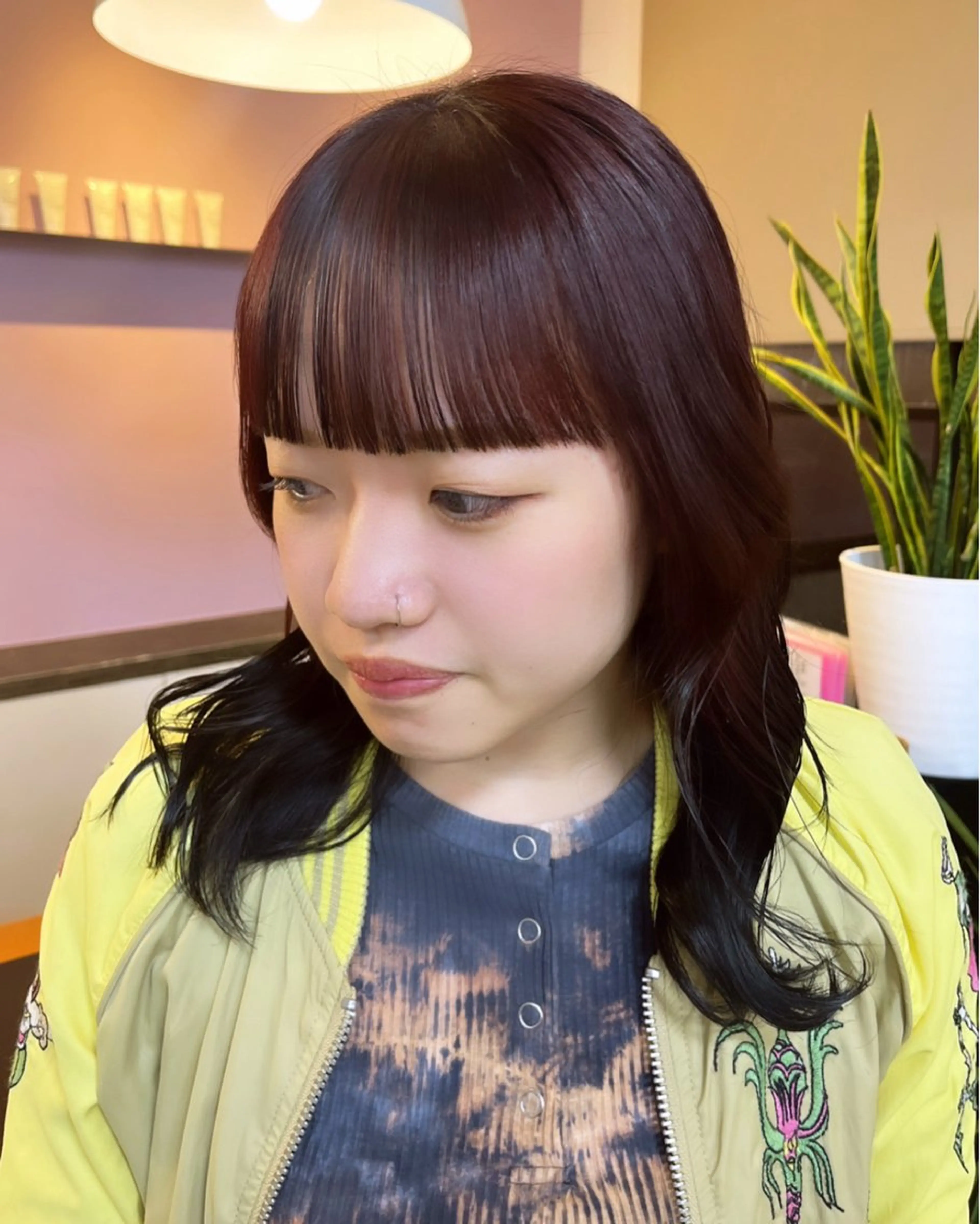 ミディアム AVANCE.西田辺所属・木本晴香/髪質改善 ／新規再来No.1/のヘアスタイル