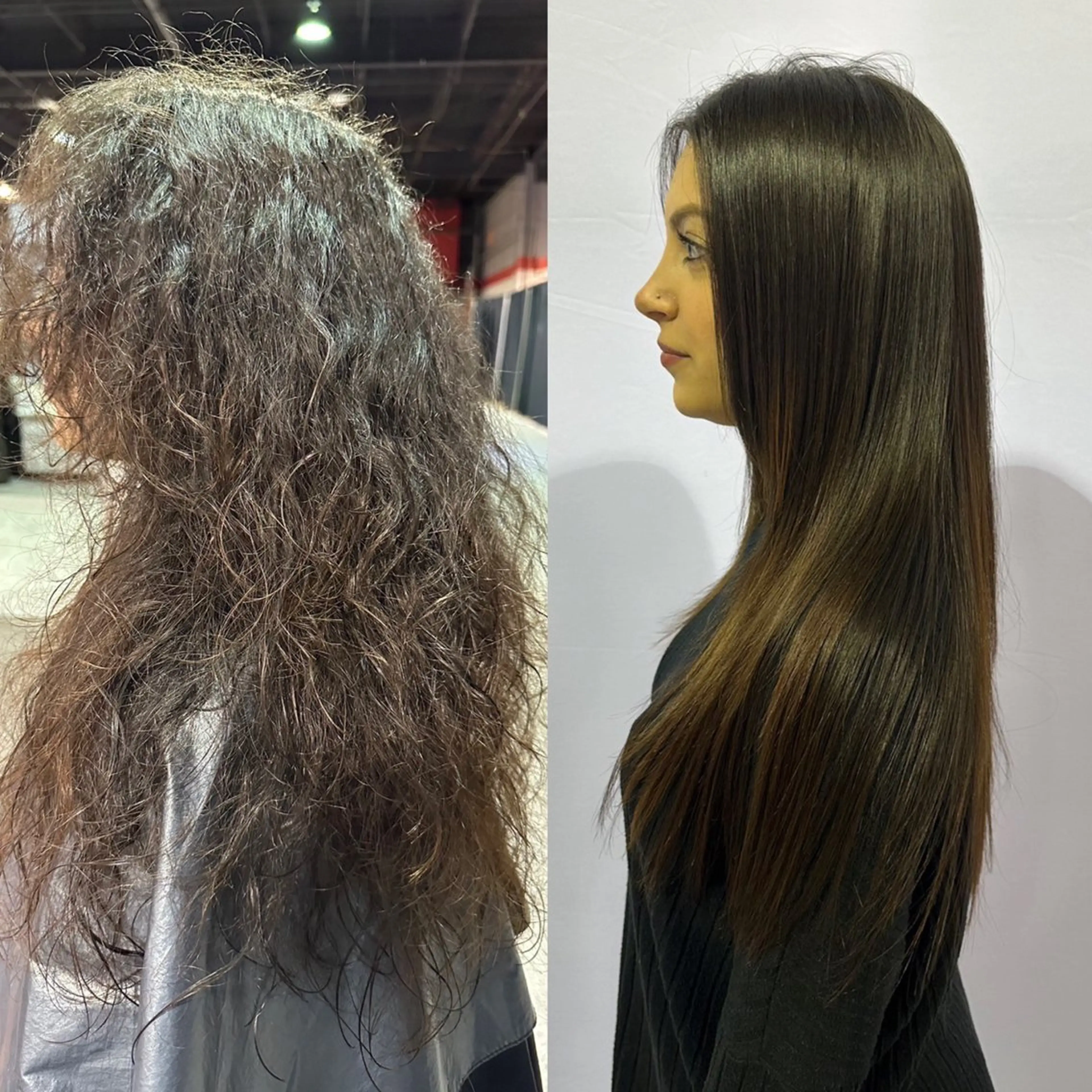 ロング 酸性ストレート 縮毛矯正 CHARLES DESSIN所属・神宮前 ／吉田日和のヘアスタイル