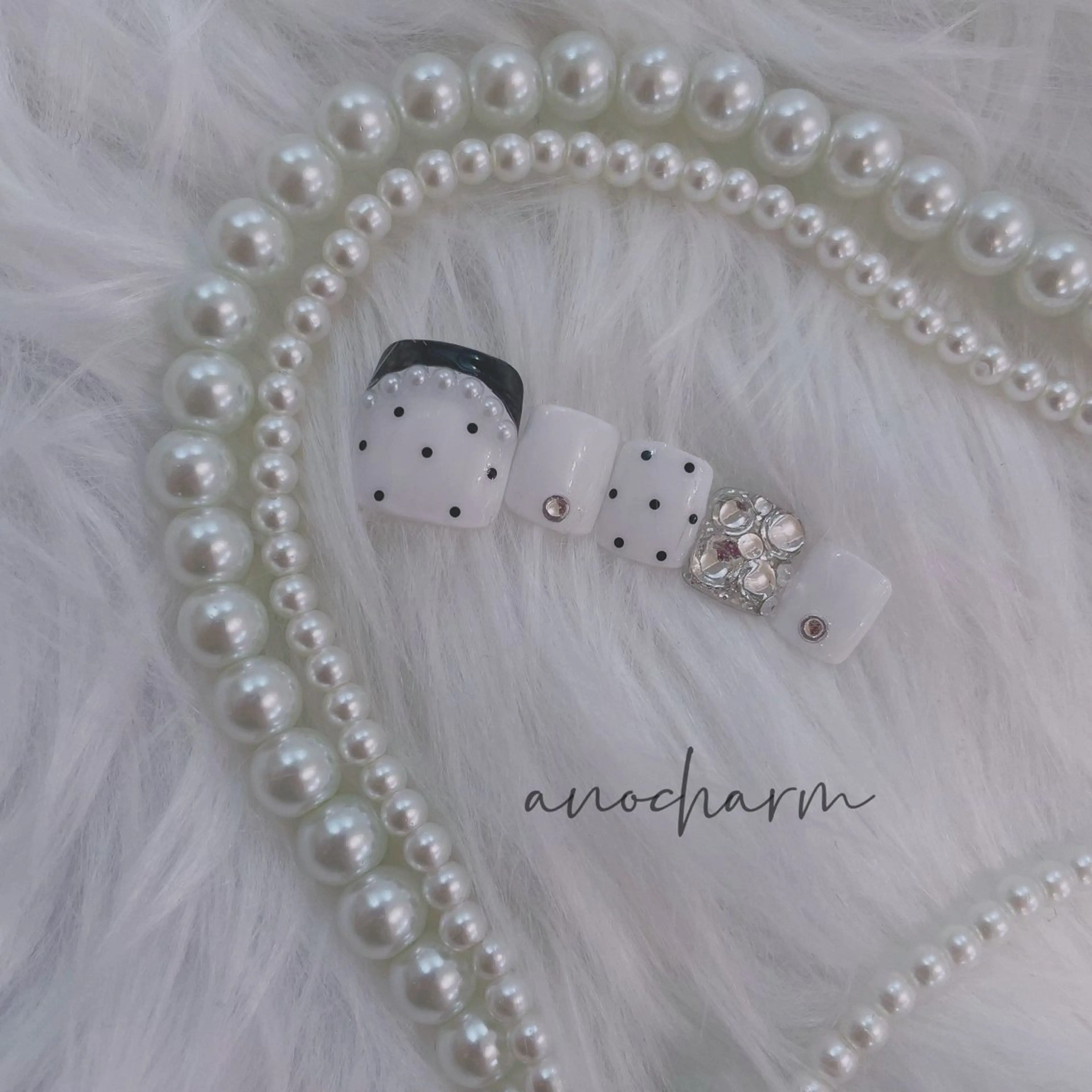 ネイル フットネイル anocharm by Royd.所属・anocharm _annaのマツエク・マツパデザイン