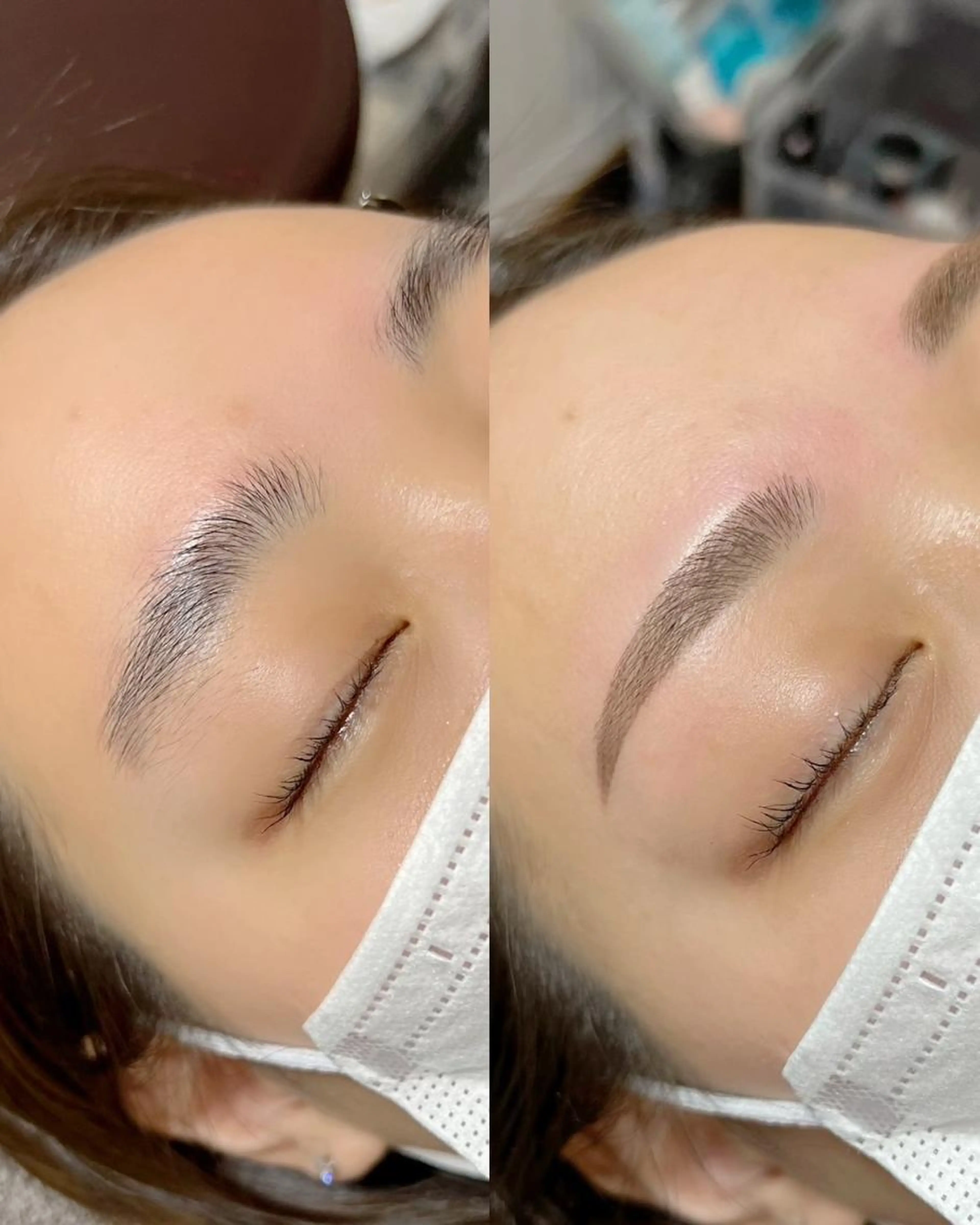 美眉スタイリング☆アイブロウWaxモデルの写真