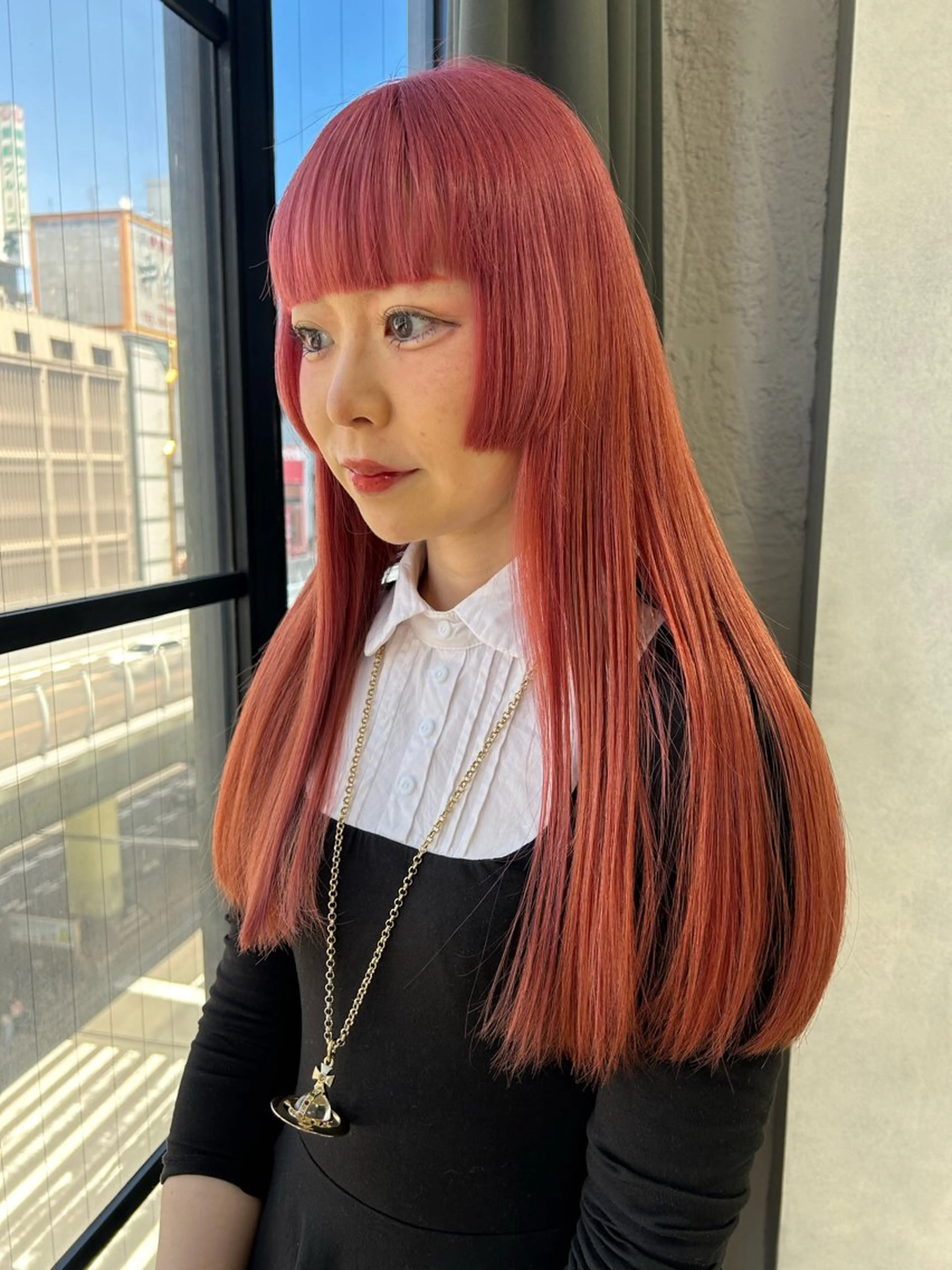 ロング カラー カット ヘアカラー トリートメント ✨ブリーチ特化✨ 💚Acchon💚のヘアスタイル