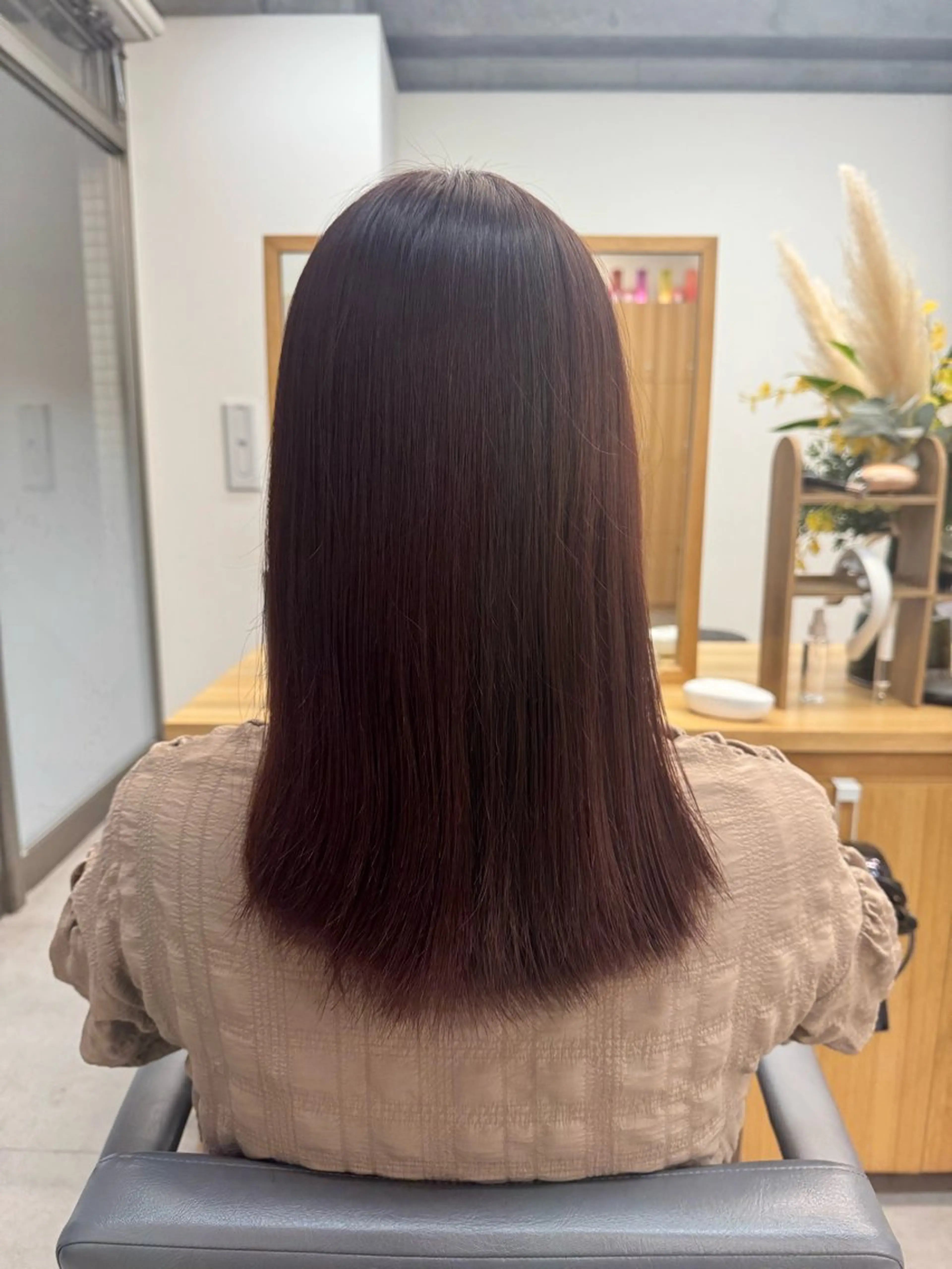 カラー うるツヤカラー💖 なるみももかのヘアスタイル