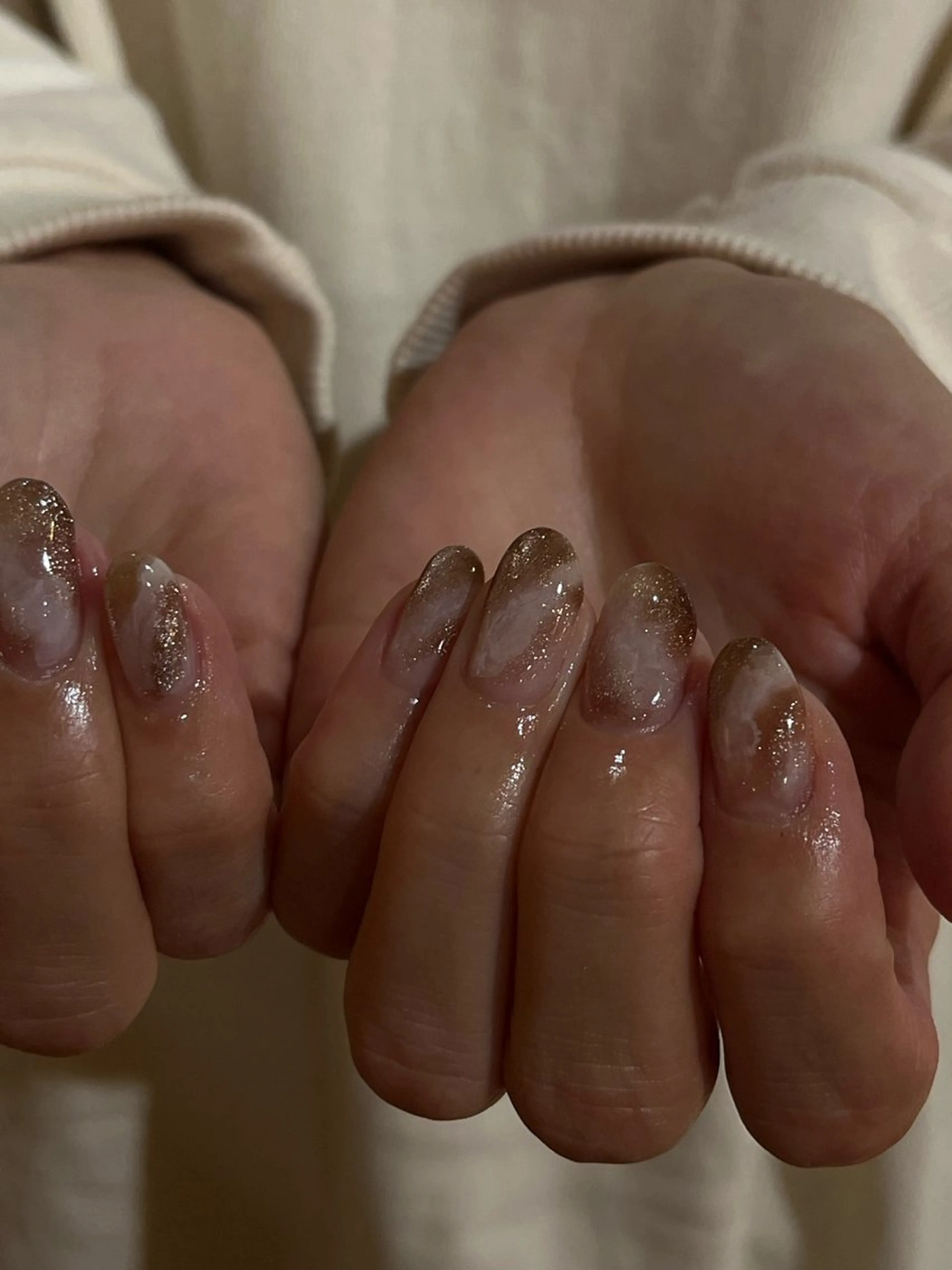 ネイル ハンドネイル 𝗿𝗶𝗰𝗼 ˎˊ˗のネイルデザイン