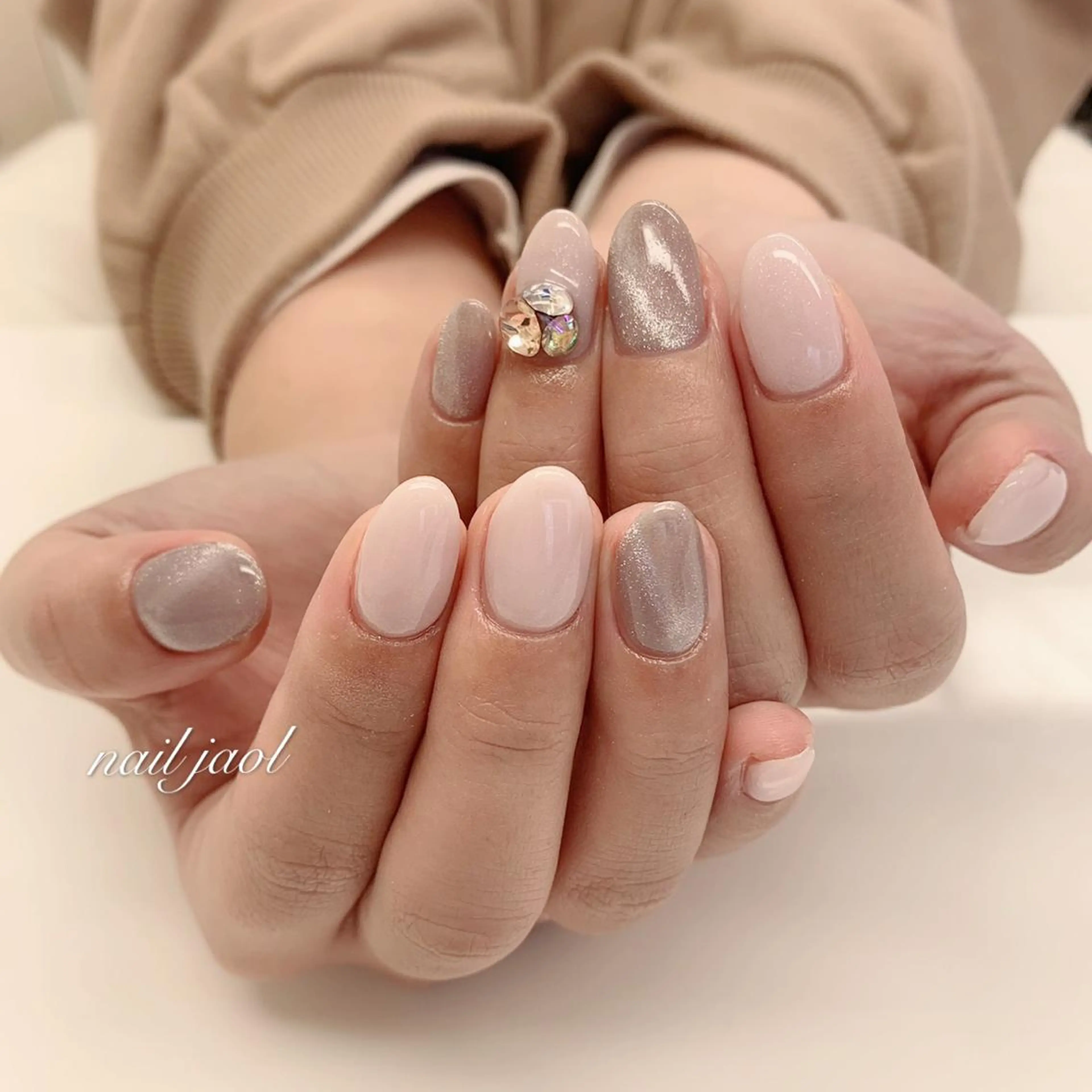 ミディアム nail jaol池袋店所属・ネイルJaol 池袋のネイルデザイン
