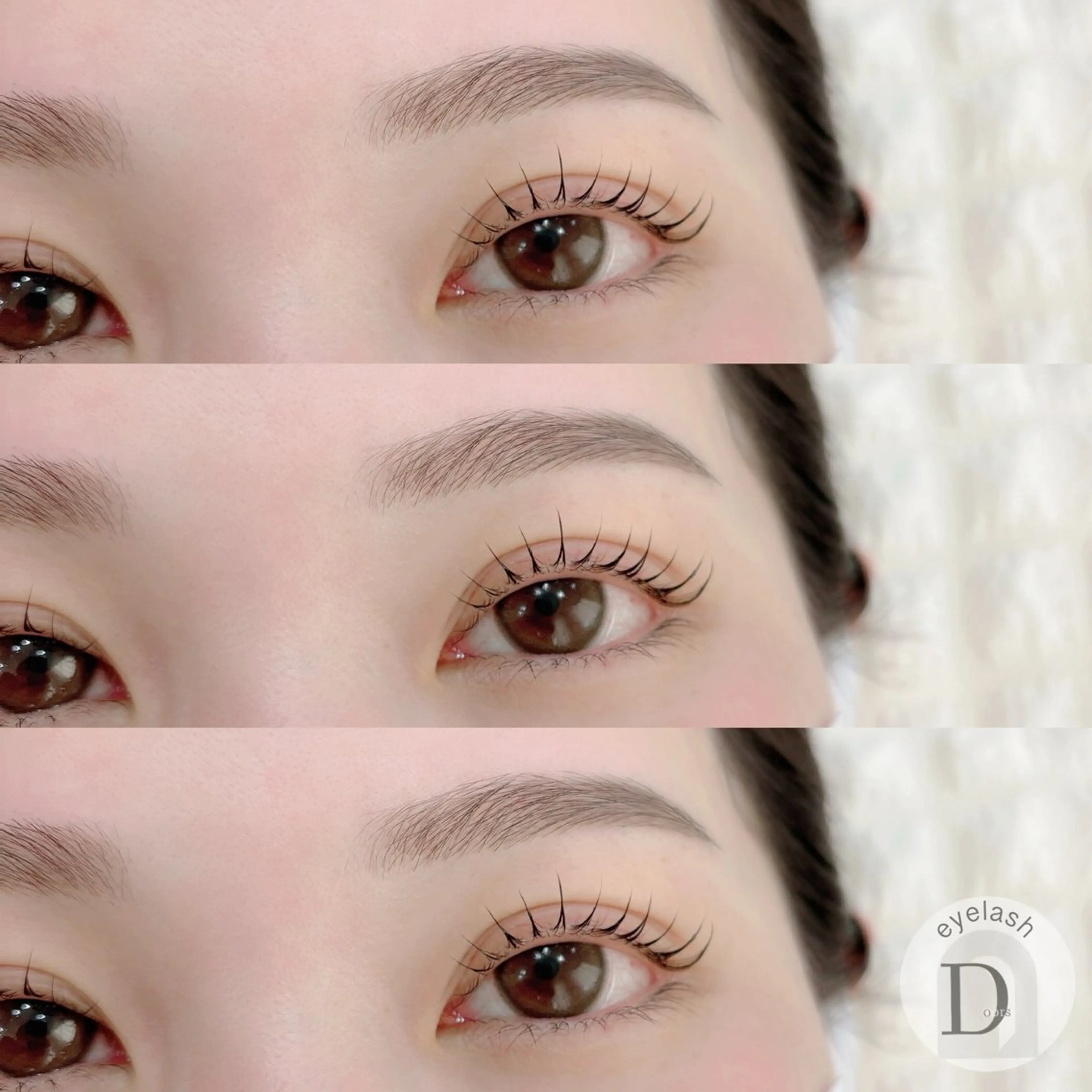 マツエク・マツパ 束感まつ毛 まつげパーマ 一重×まつ毛パーマ マツパ Doors 佐藤のマツエク・マツパデザイン