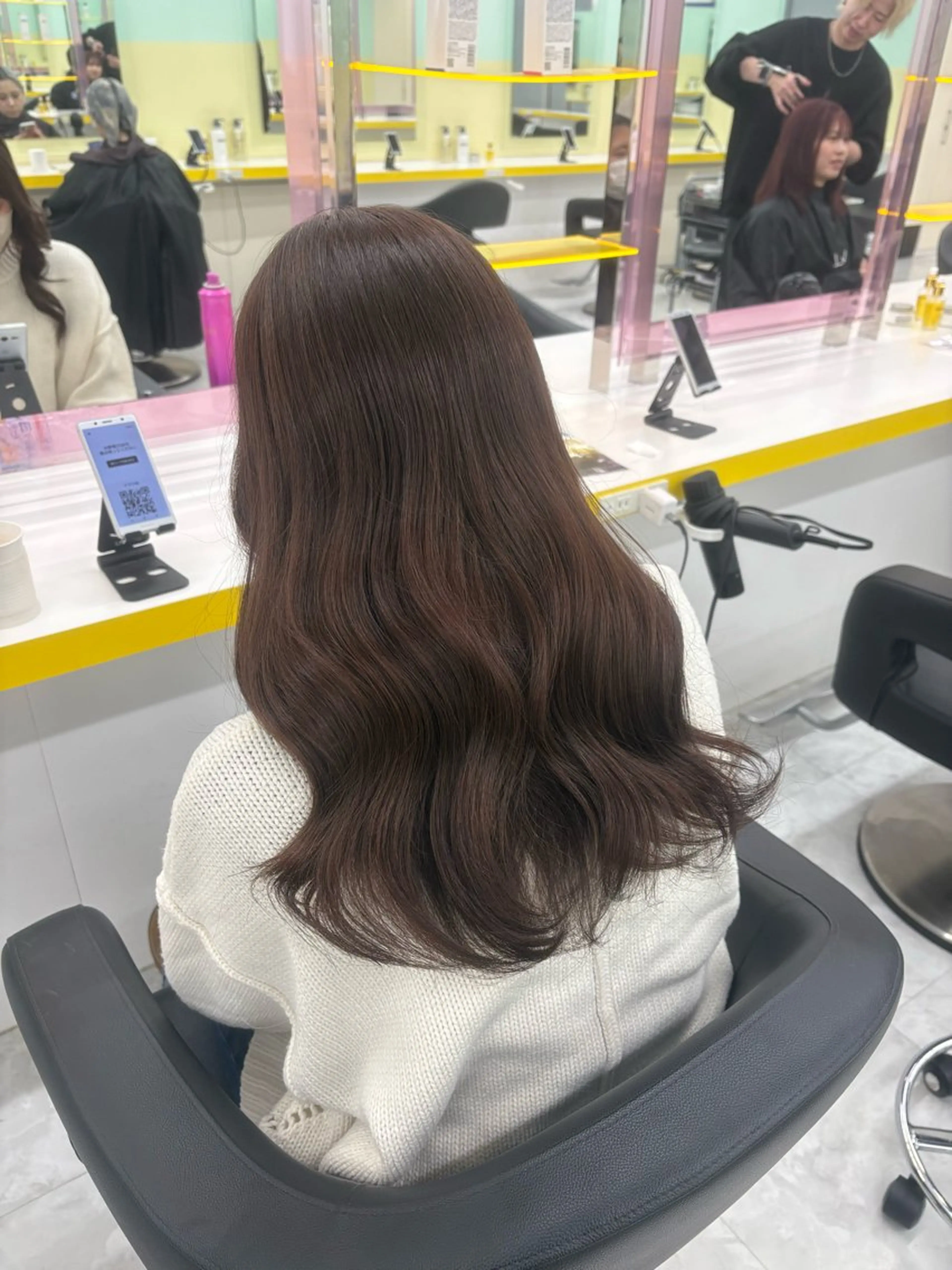 ロング カラー ヘアカラー 💍透明感スタイル 横浜💍MIU💍のヘアスタイル