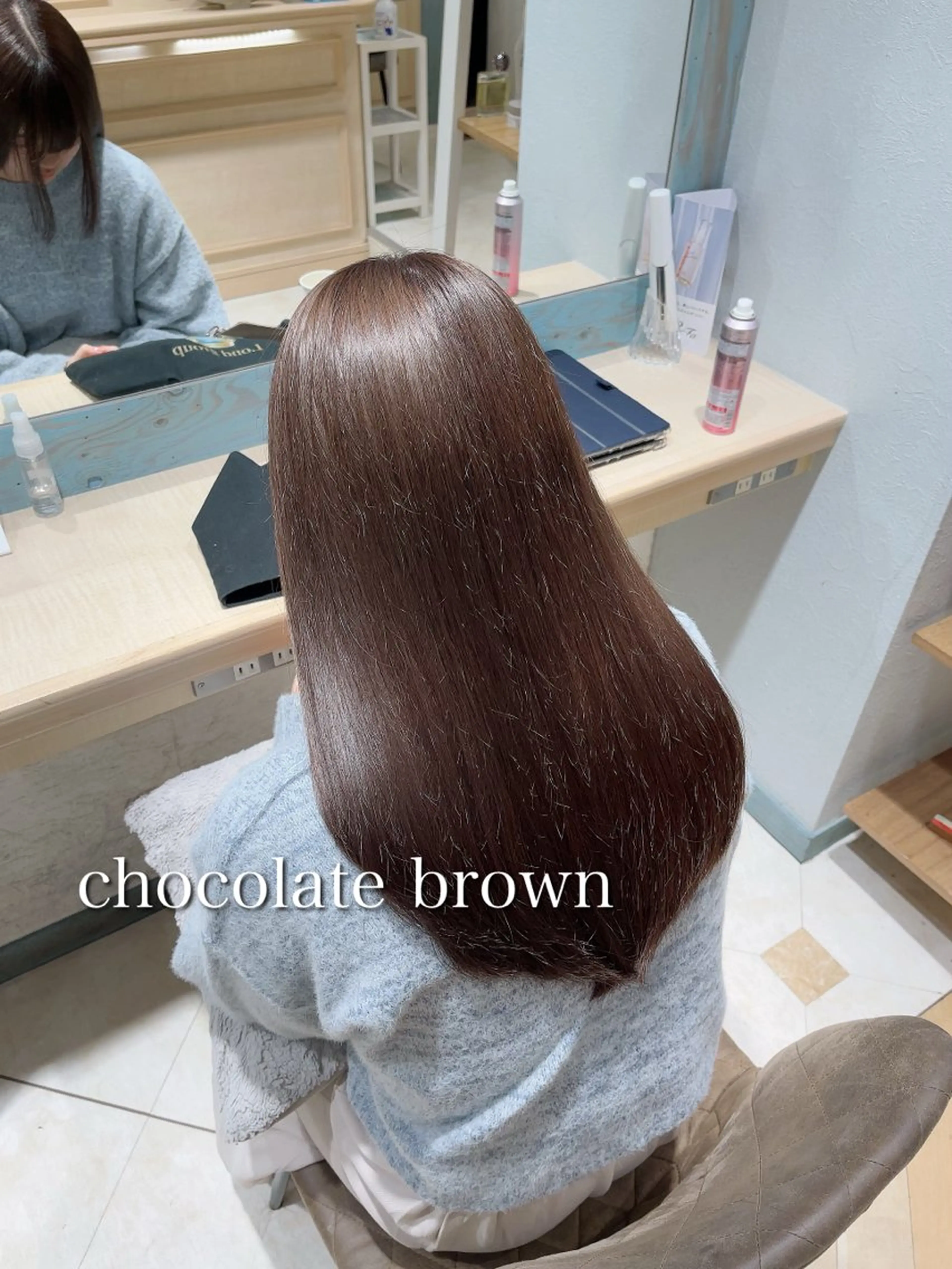 セミロング 大人ボブ/透明感 カラー/松原和志のヘアスタイル