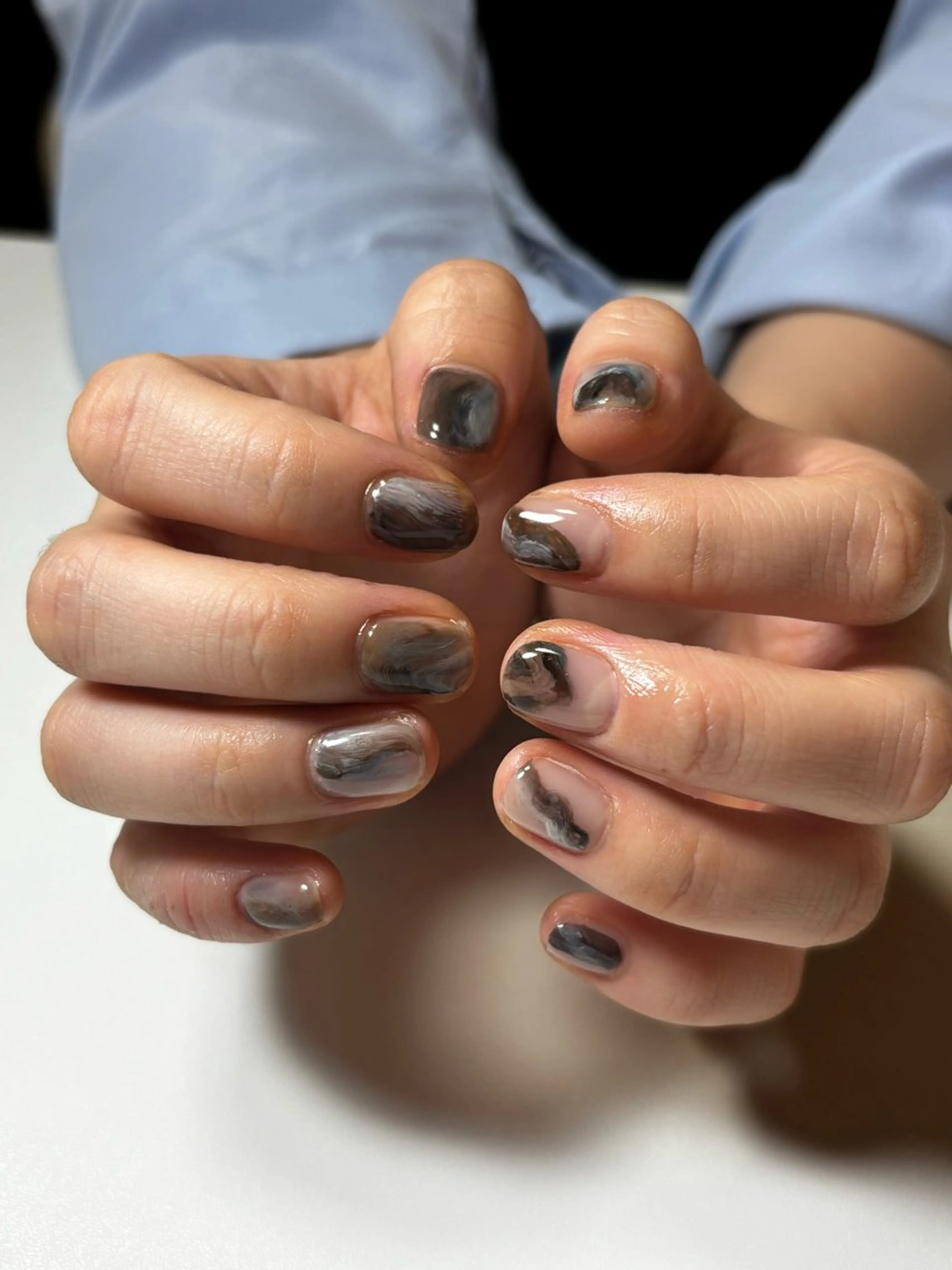 ネイル クリアネイル kotone / toneのネイルデザイン