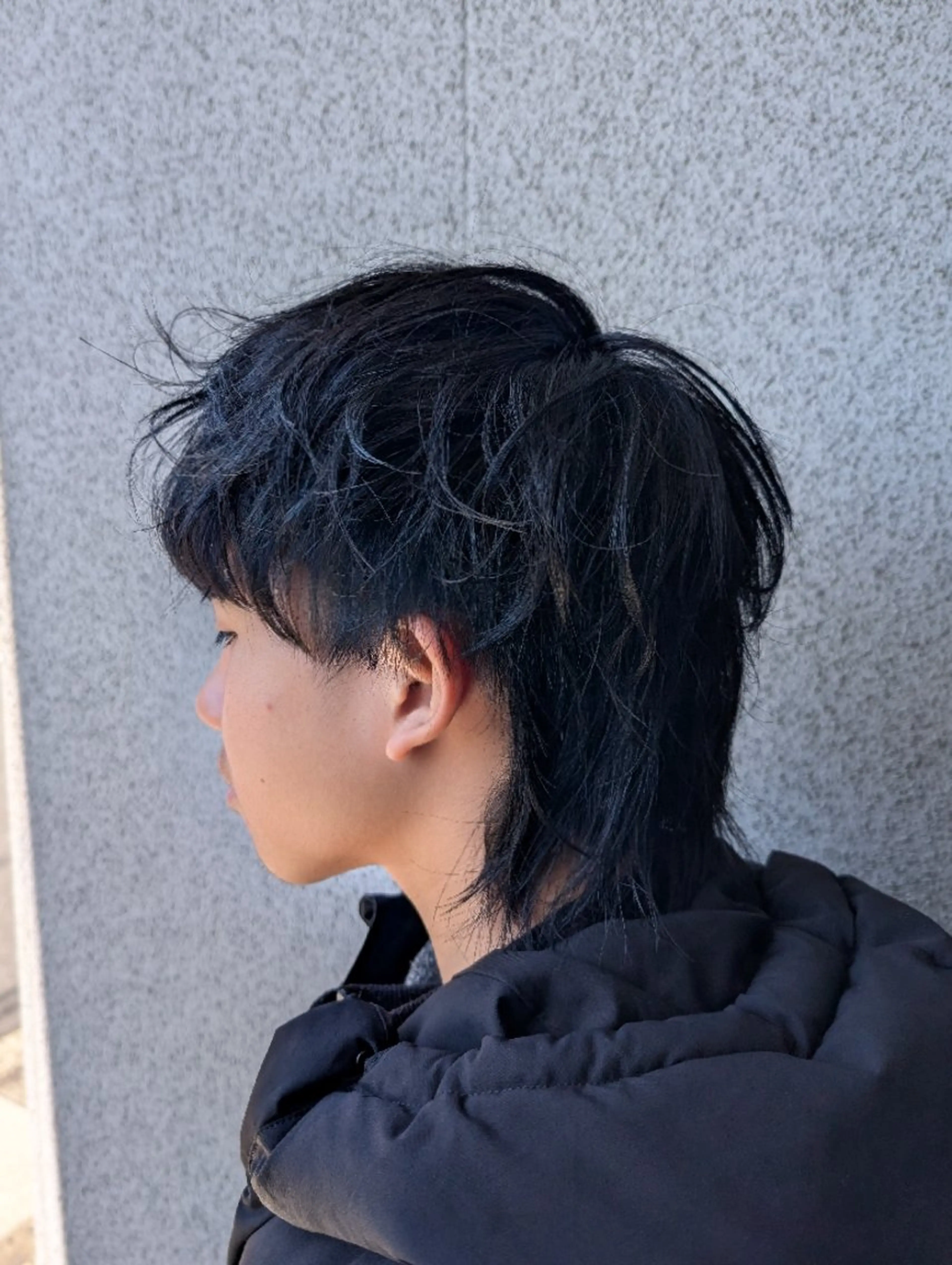 ショート メンズ マッシュウルフ マッシュ メンズウルフカット ウルフカット Powderhair所属・河野日南/髪質改善/ ヘアケア/メンズヘアのヘアスタイル