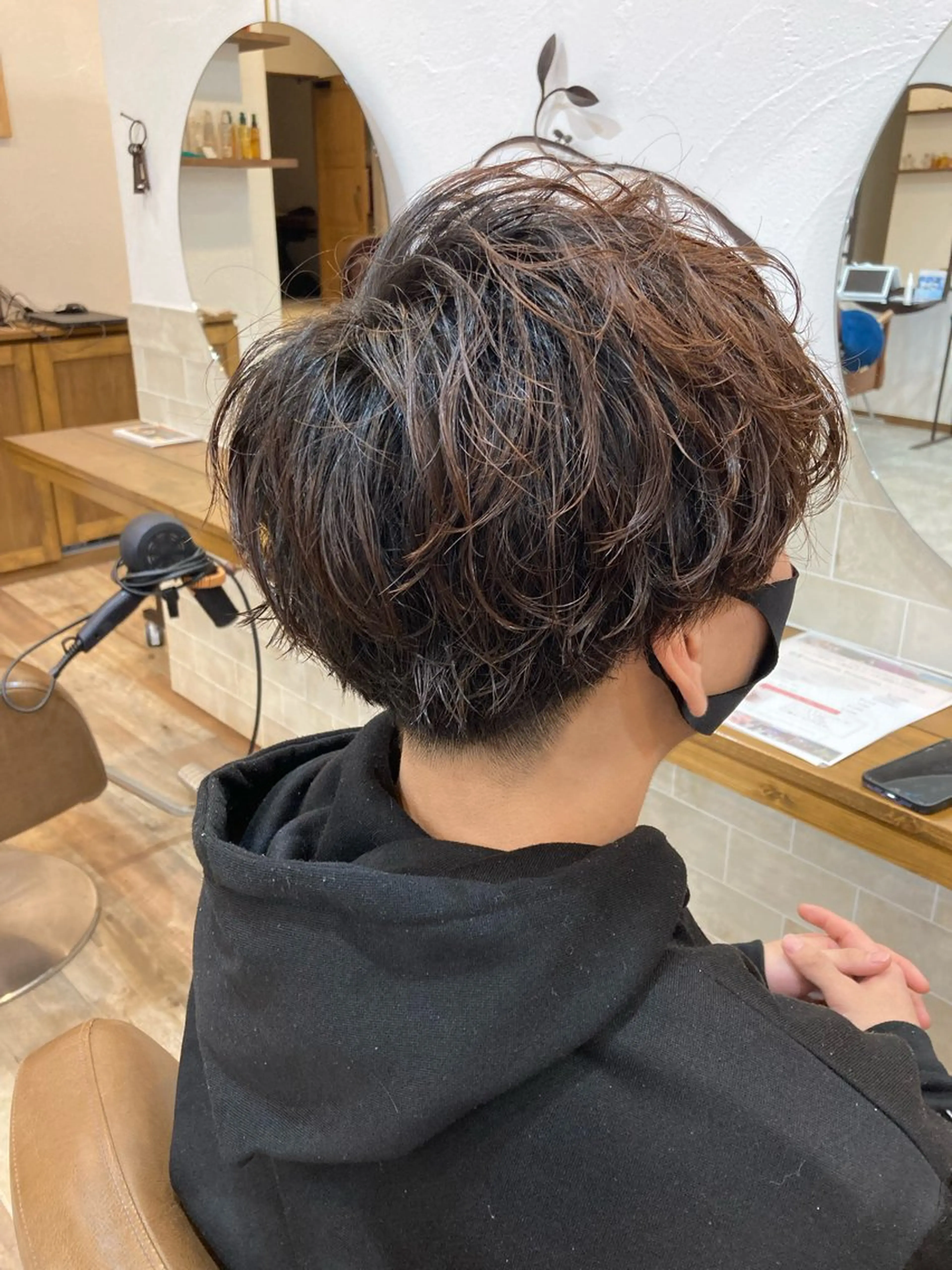 ショート メンズ カット特化型 美容師/栗本のヘアスタイル