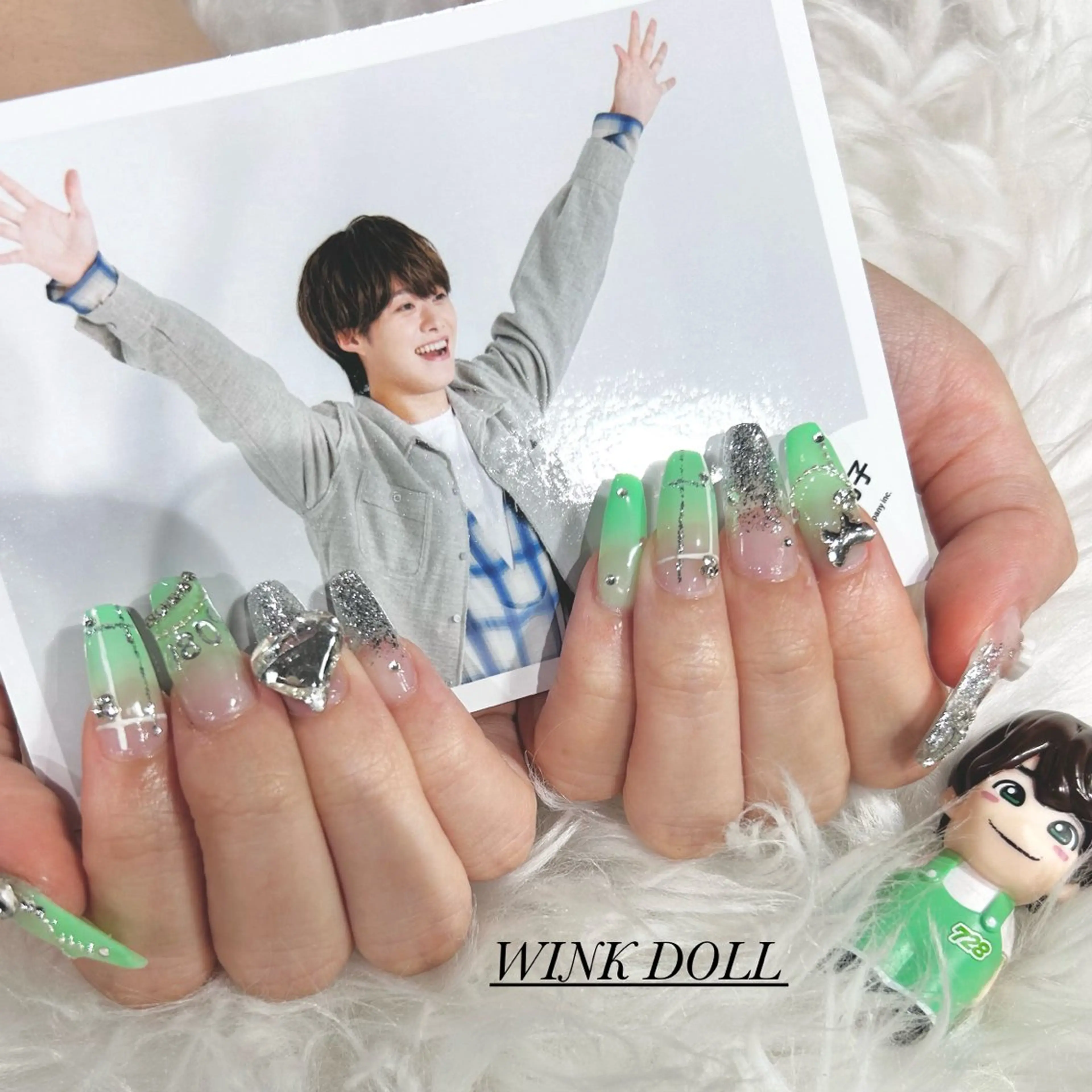 ネイル ハンドネイル WINK DOLL所属・WINK DOLL 🌹MIRAIのネイルデザイン