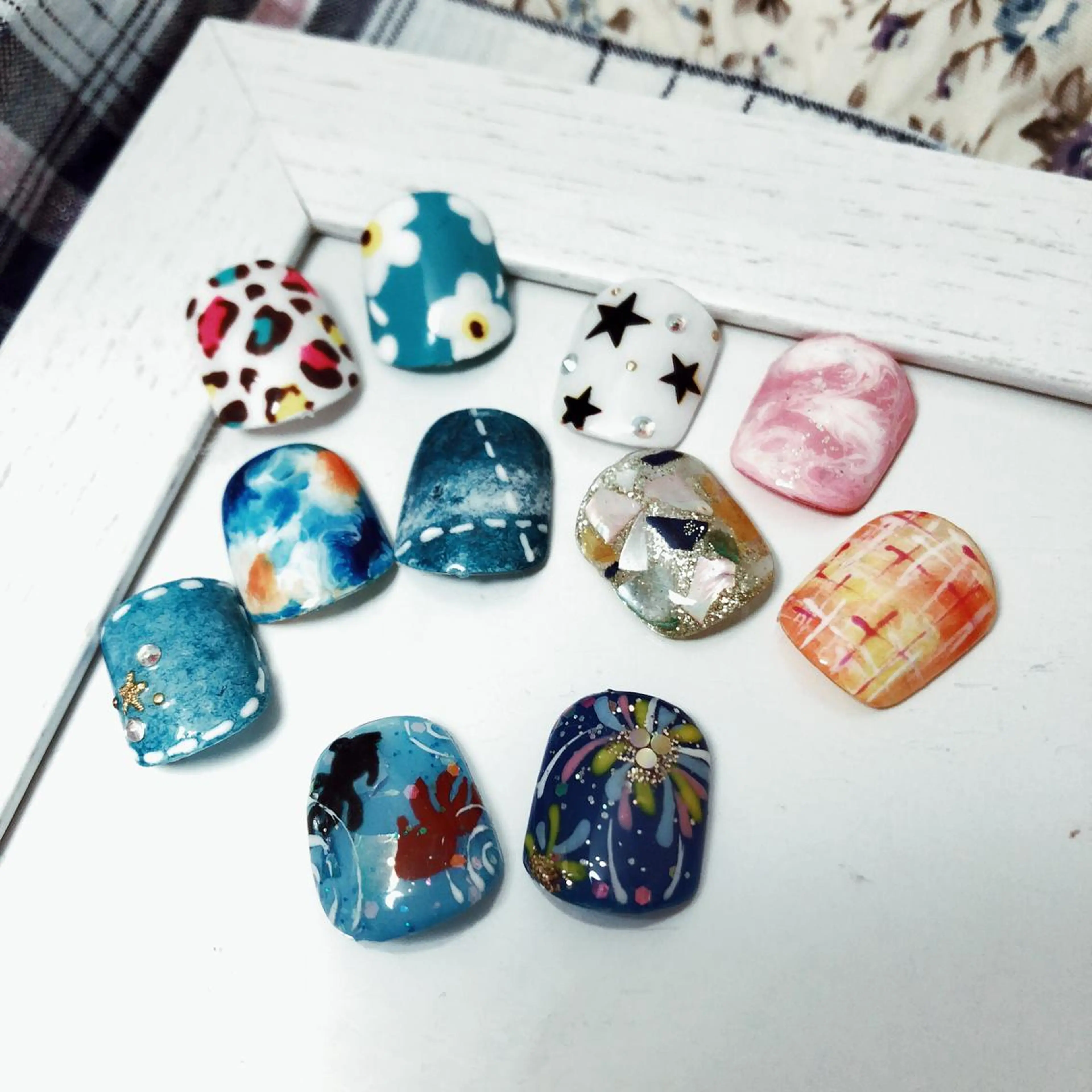 ネイル 中谷 亜佑美のネイルデザイン