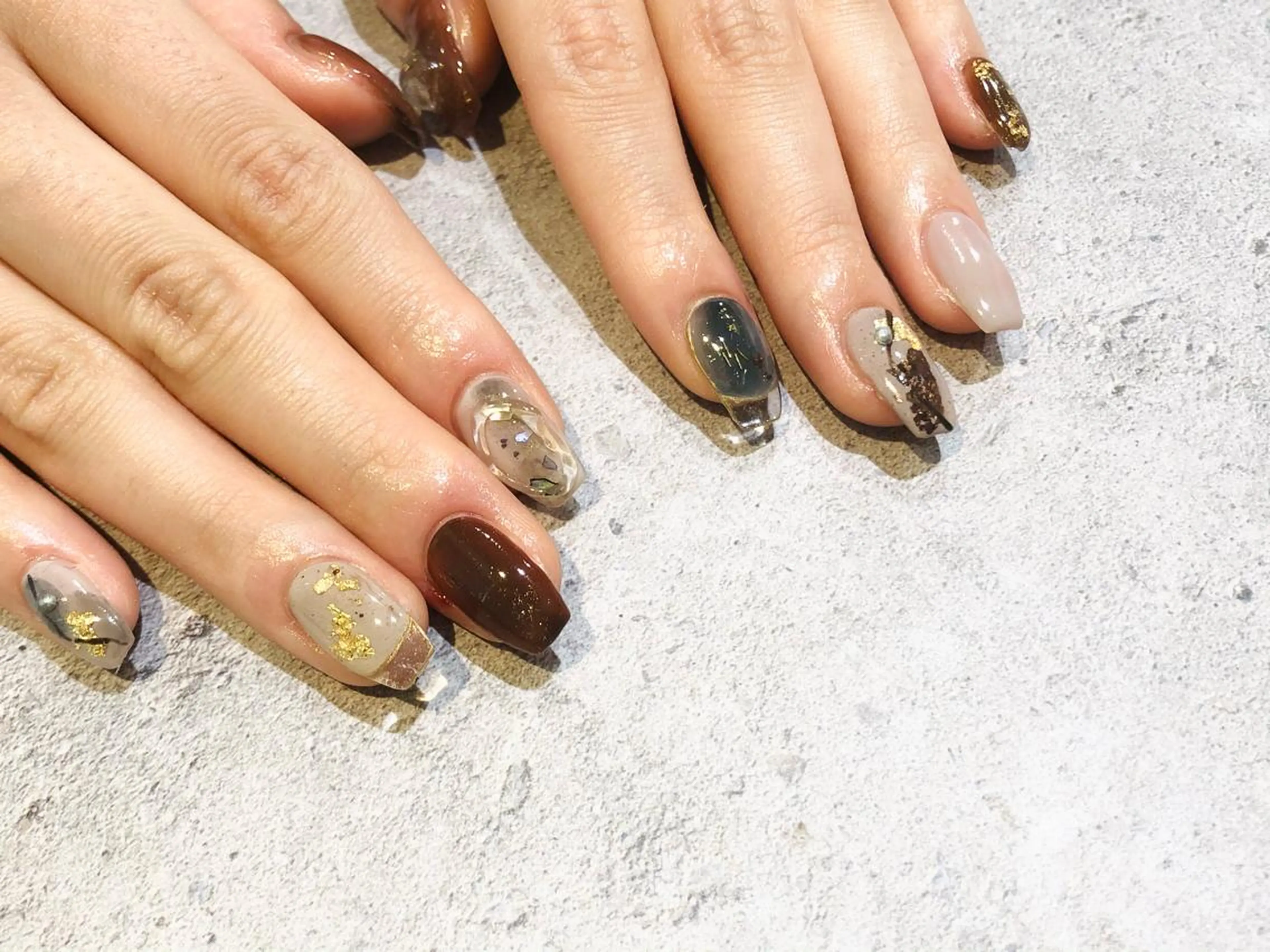 ネイル ハンドネイル 舞田 苑香のネイルデザイン