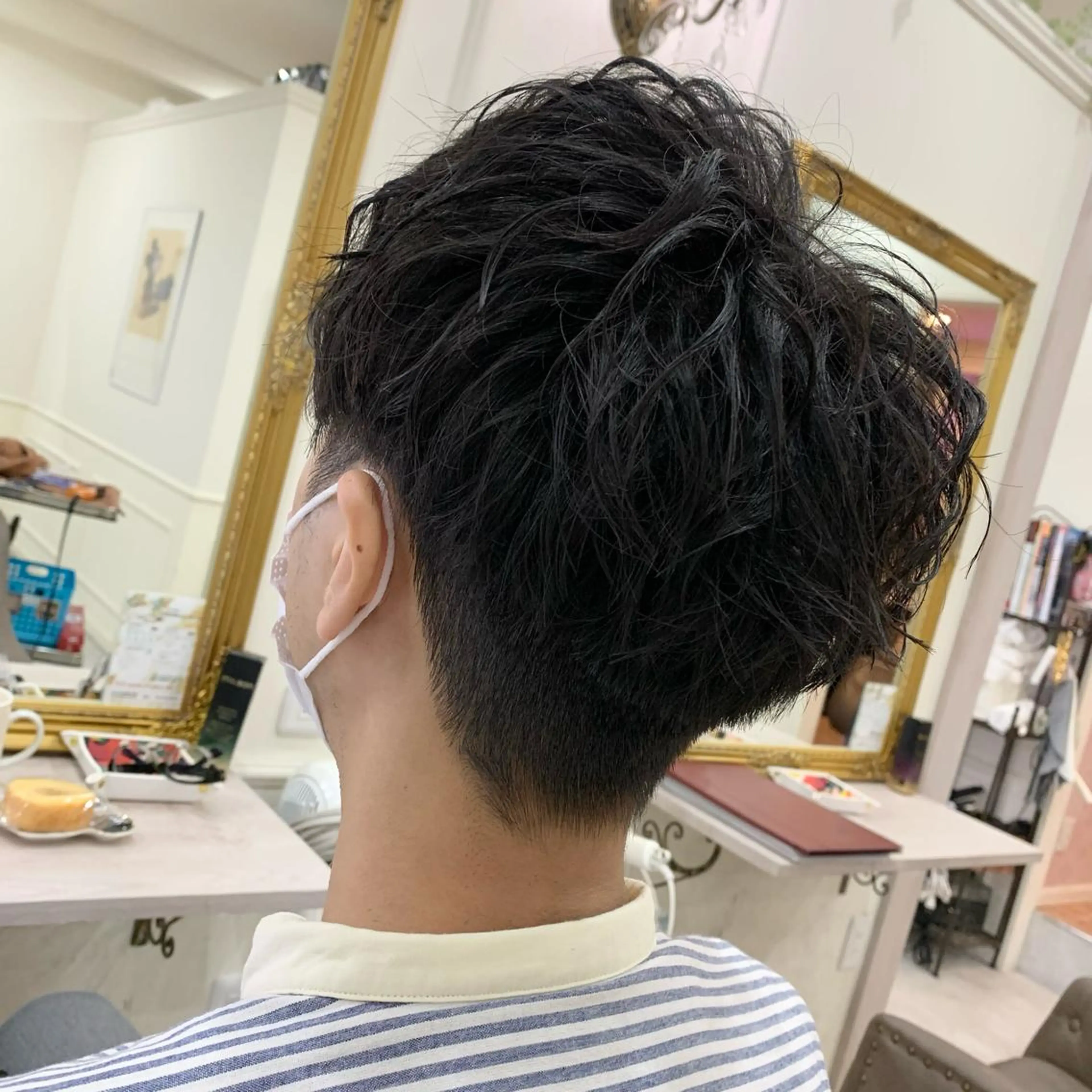 ショート メンズ メンズブリーチ トリートメント Sail【セイル】所属・喜多 涼のヘアスタイル