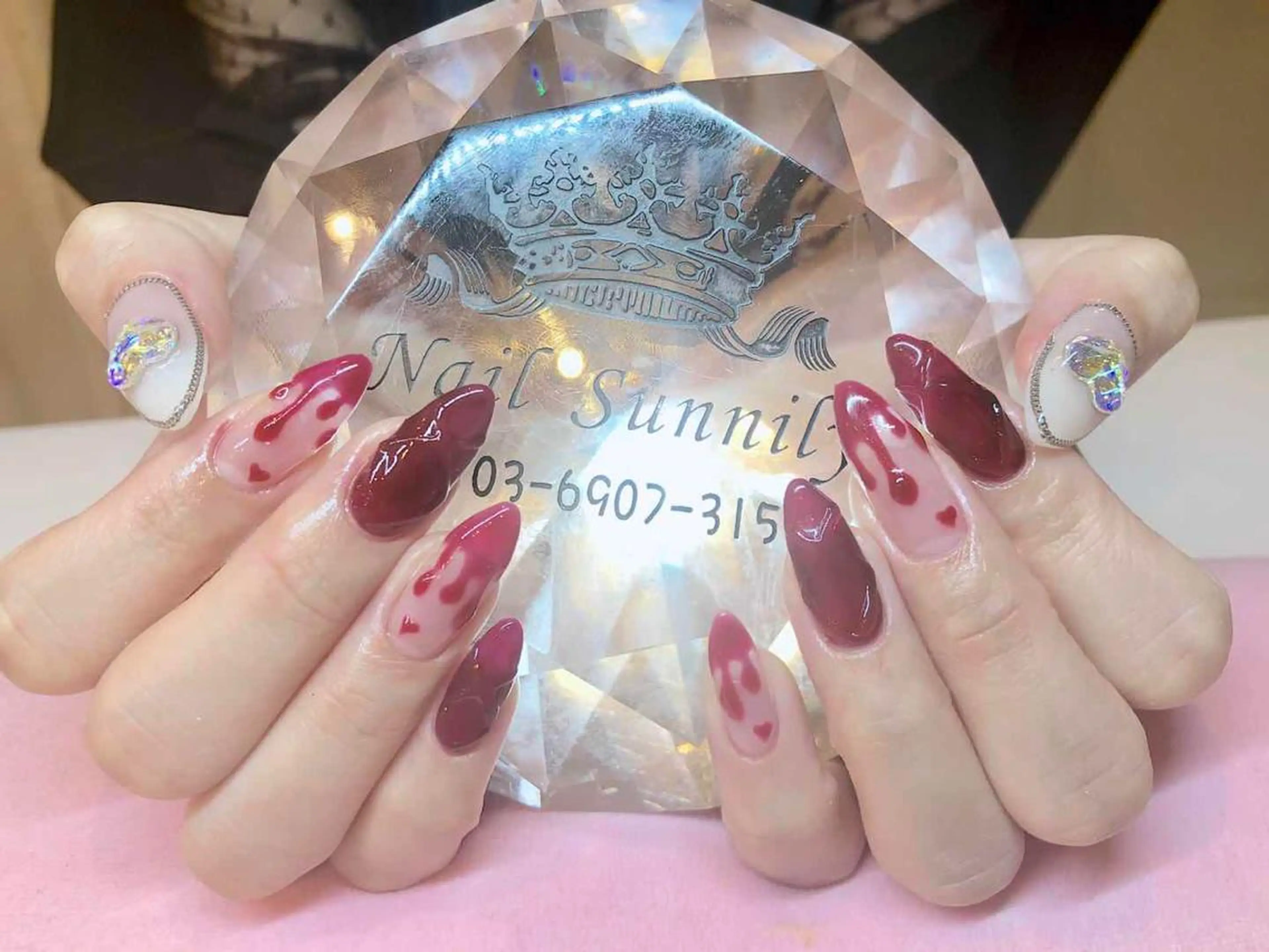 ネイル 長さだし専門店 M2　rikaのネイルデザイン