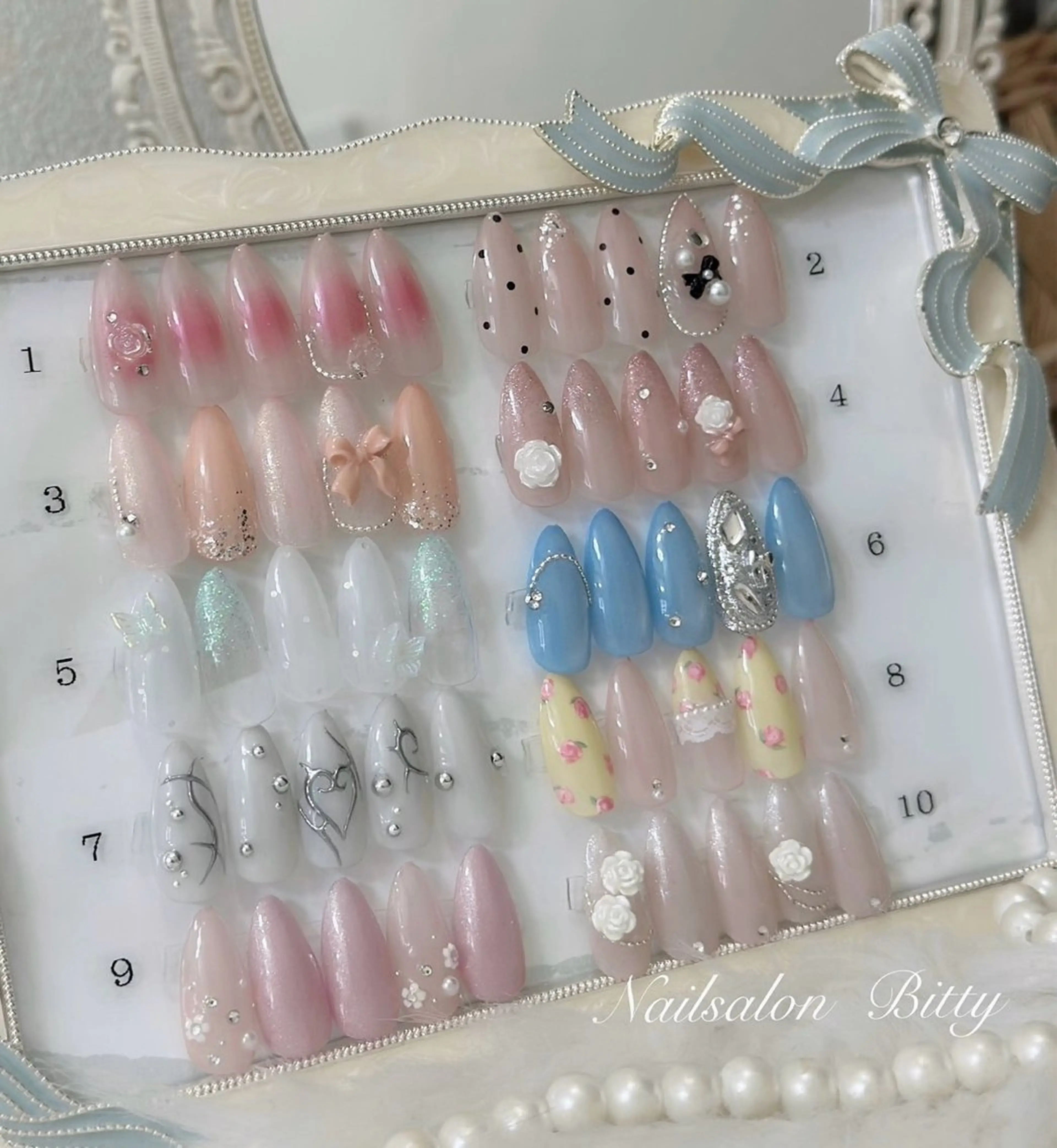 パーツ込❣️【スカルプ】ワンホン定額デザイン🍒オフあり⭕️(トップネイリスト施術)の写真