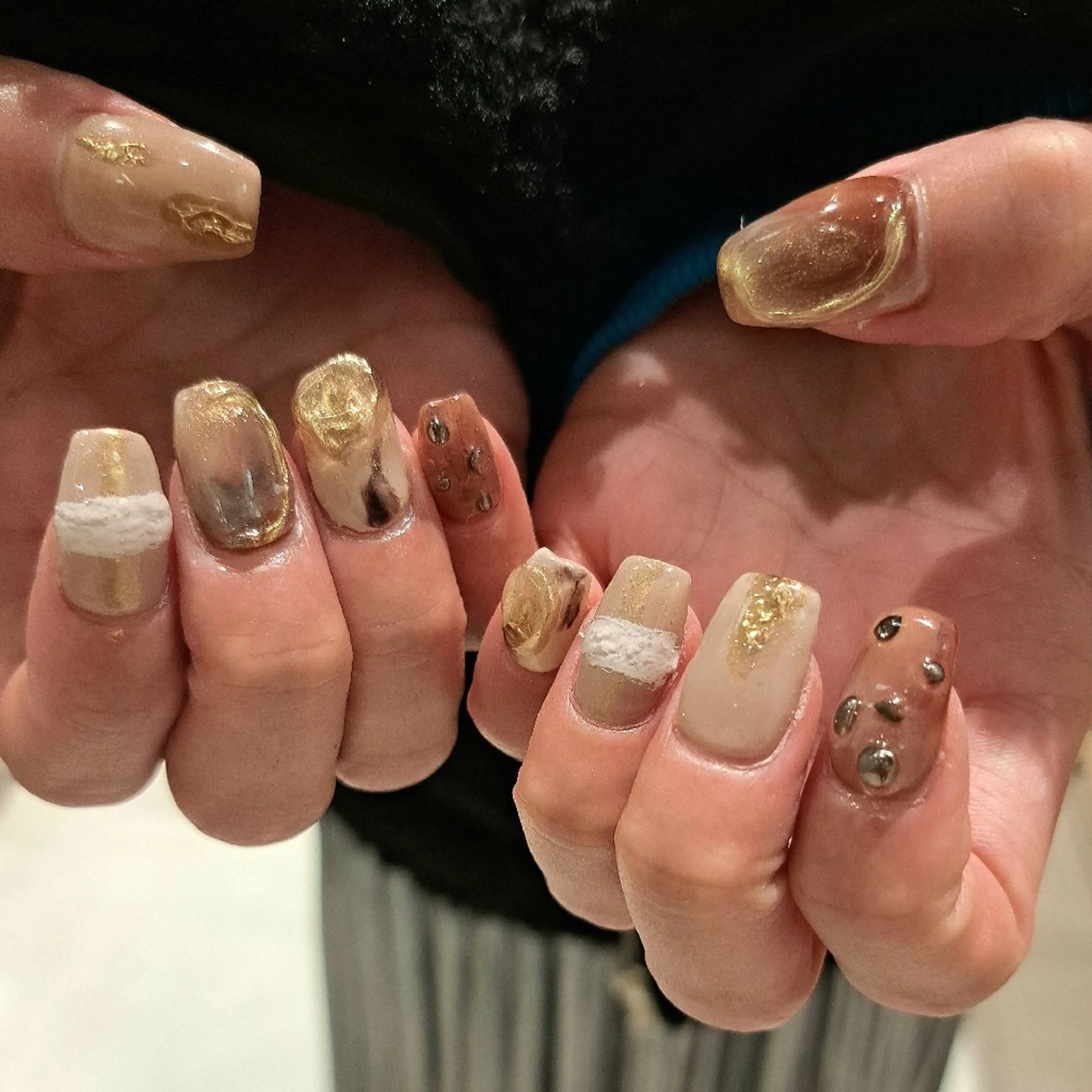ネイル アートネイル 持ち込み ニュアンスネイル Nail mood /アートし放題のネイルデザイン