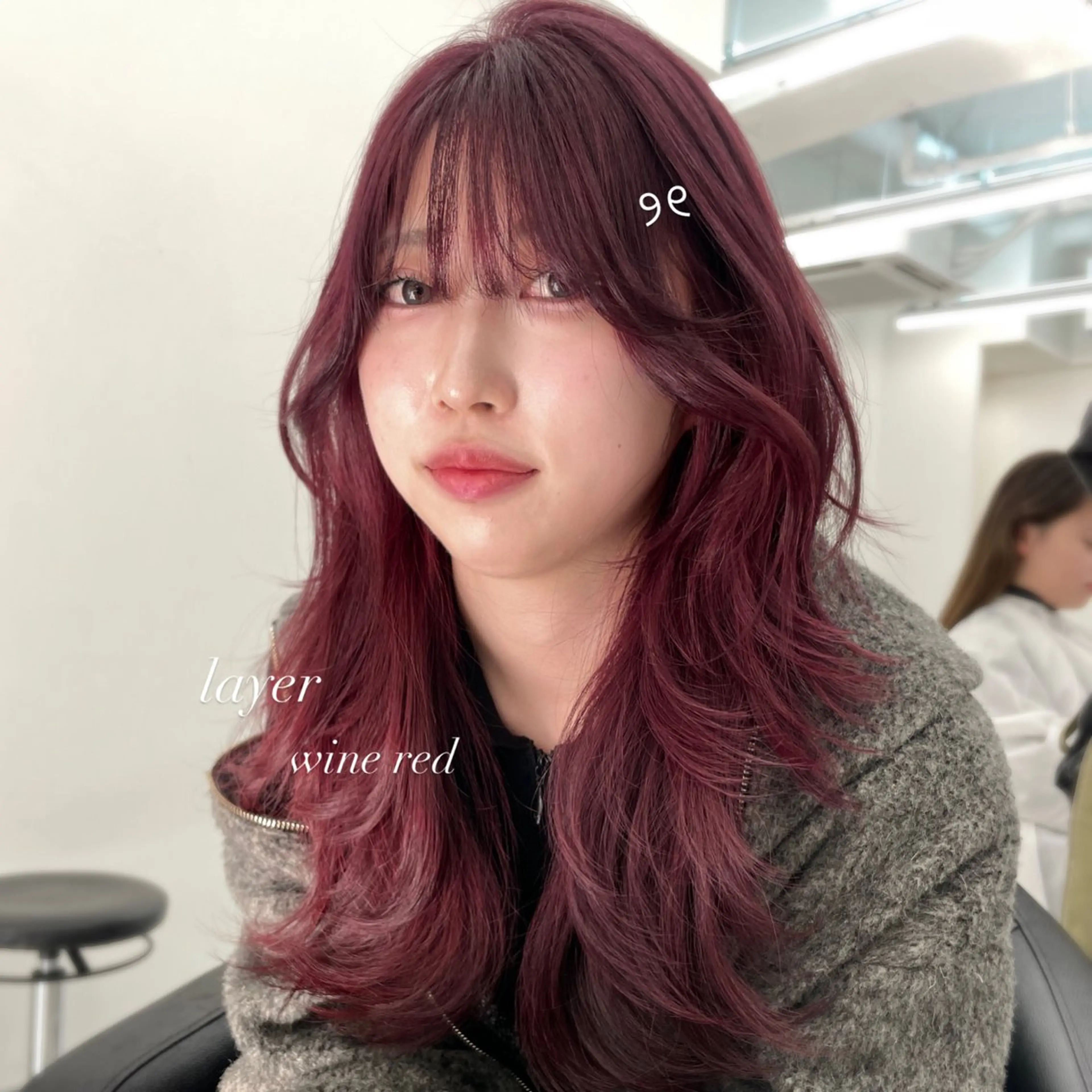 セミロング MOE 福岡韓国ヘア✧︎のヘアスタイル