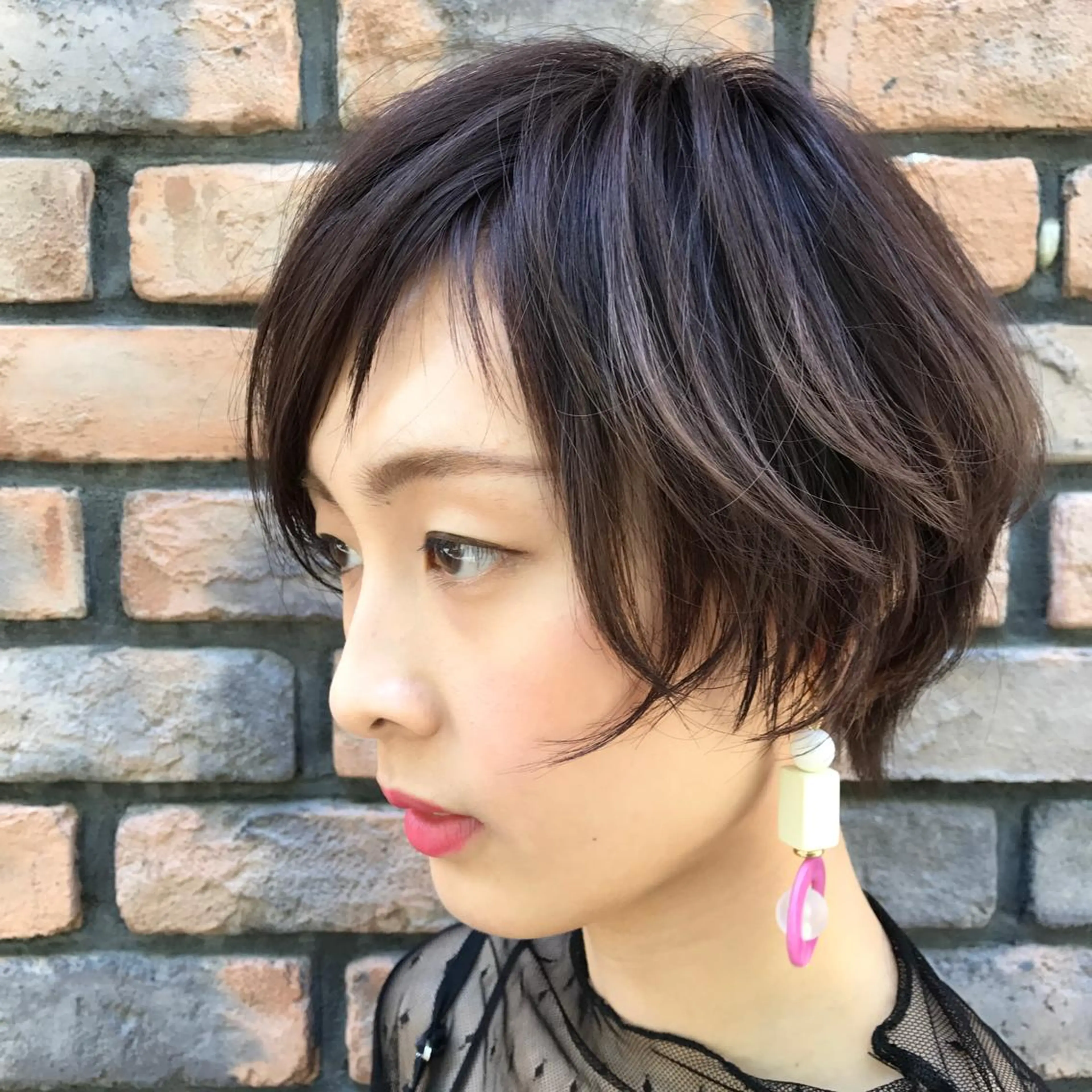 ショート ショートヘア analogue所属・u harukaのヘアスタイル