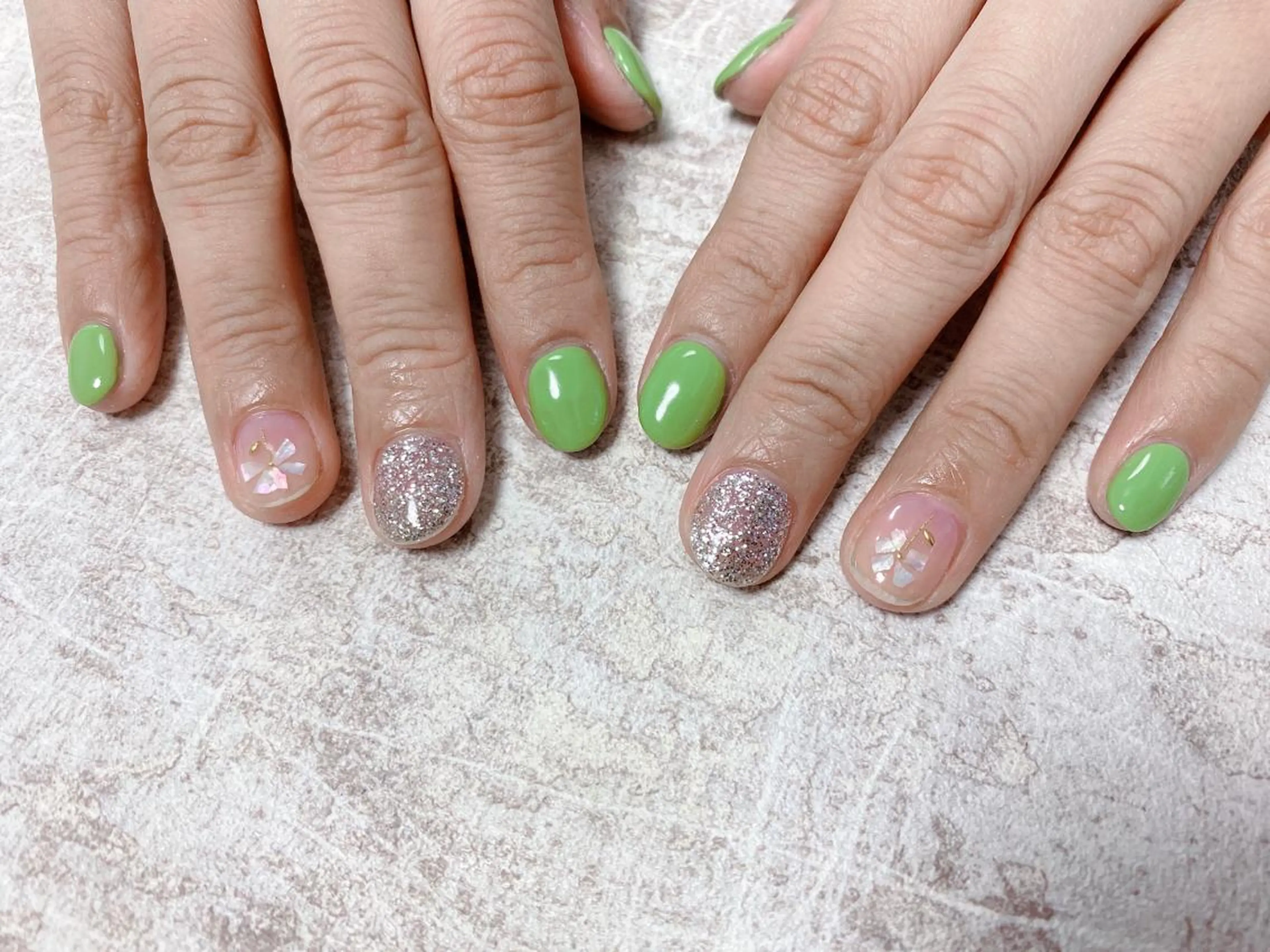 ネイル ハンドネイル Mogu nail 二子玉川のネイルデザイン
