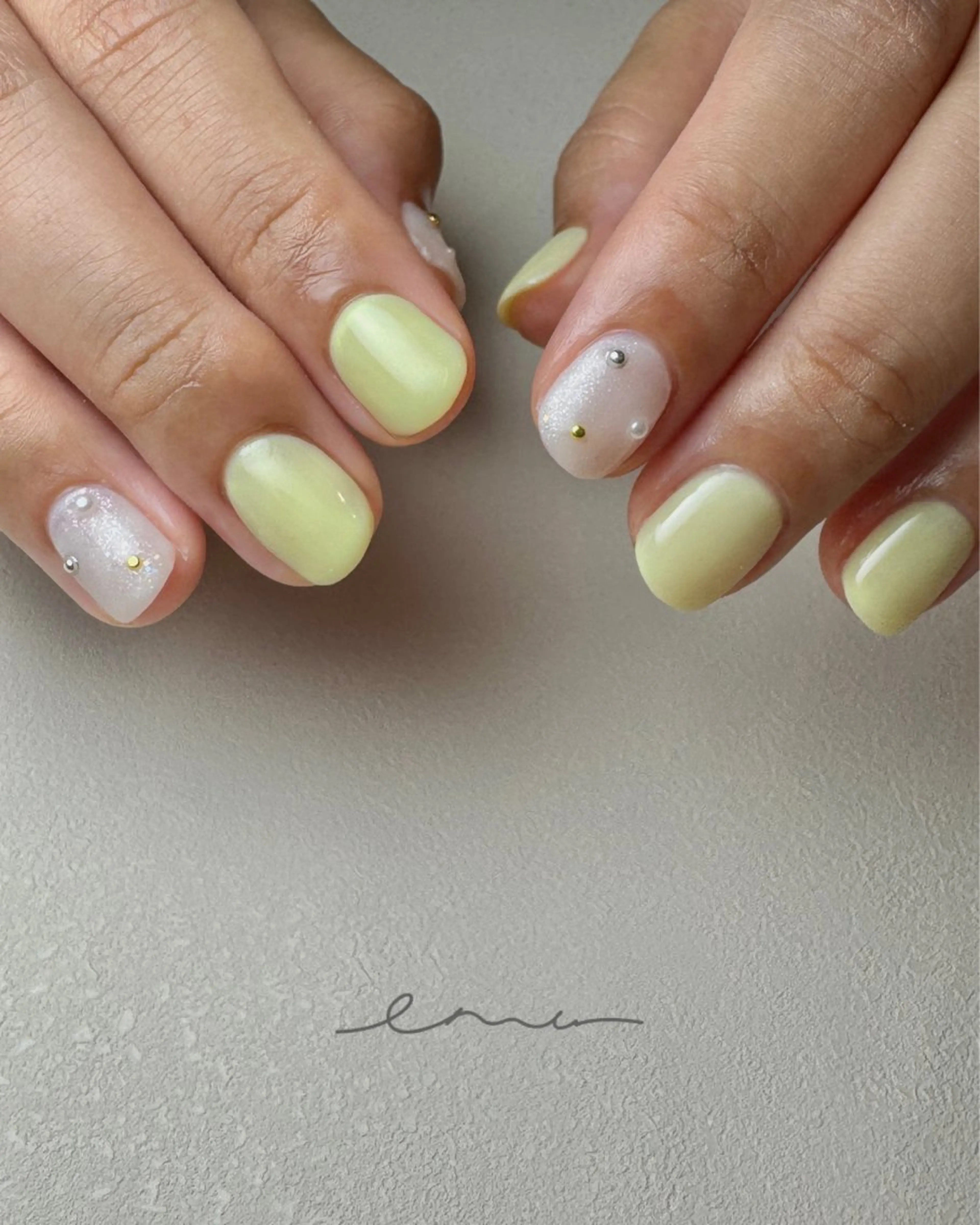 ネイル ハンドネイル nail salon émuのネイルデザイン