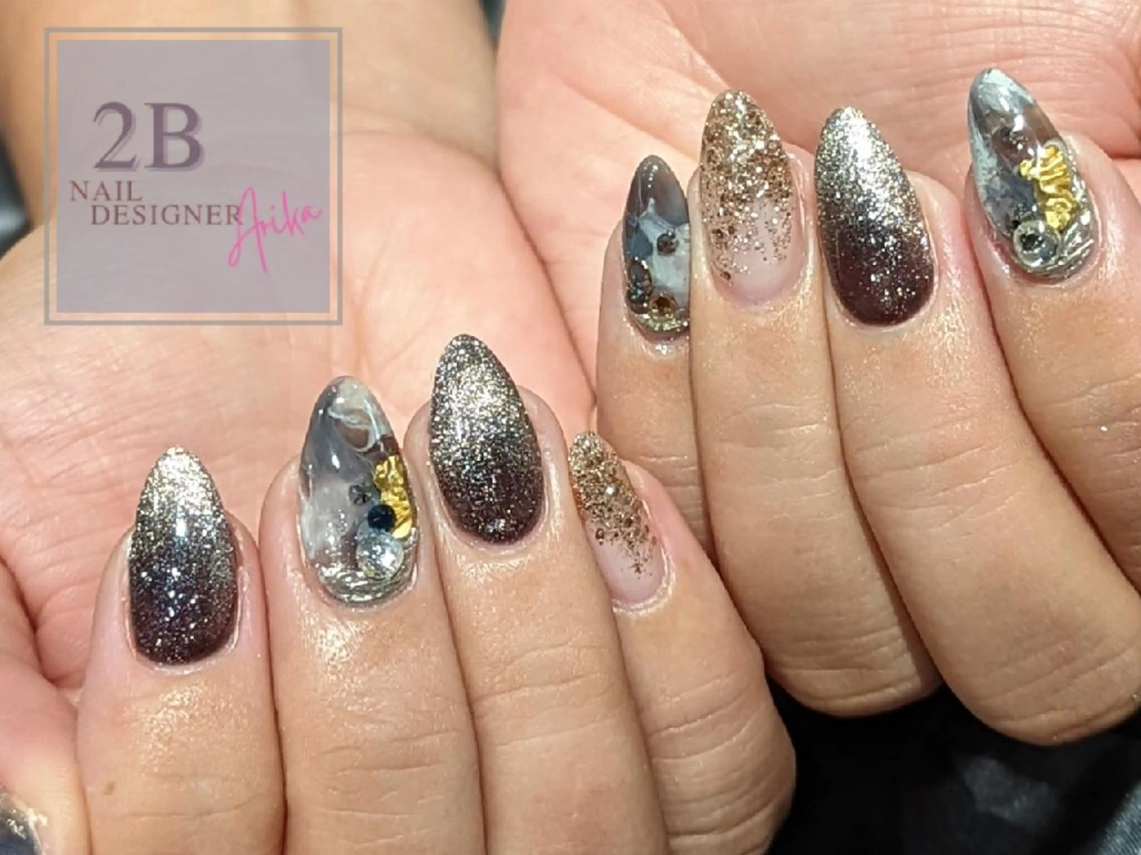 ネイル アートネイル ニュアンスネイル シンプルネイル ブライダルネイル ホワイト 2B__nails ニービー京都伏見区のネイルデザイン