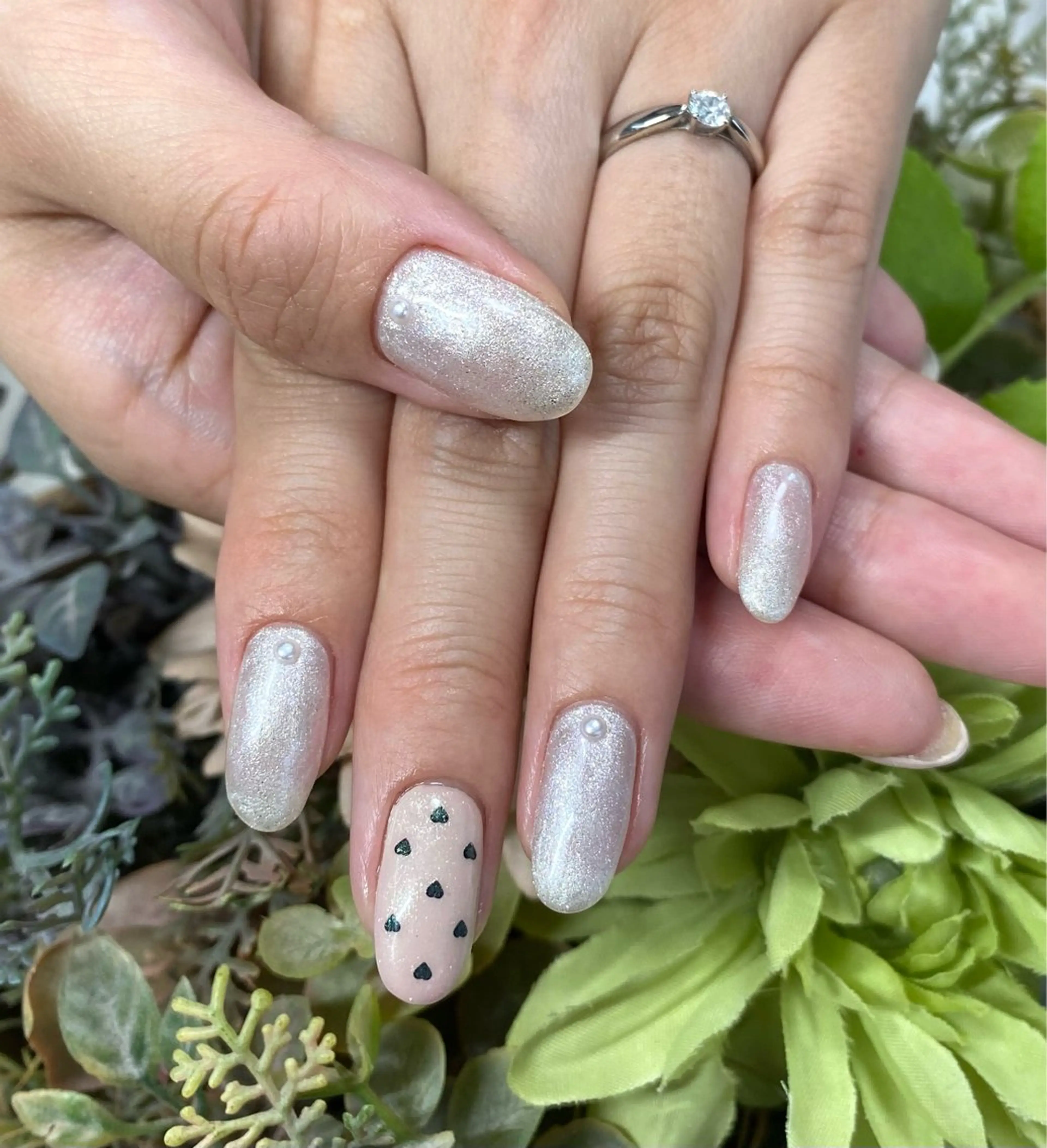 ネイル キラキラネイル Glanz  Nail aのネイルデザイン