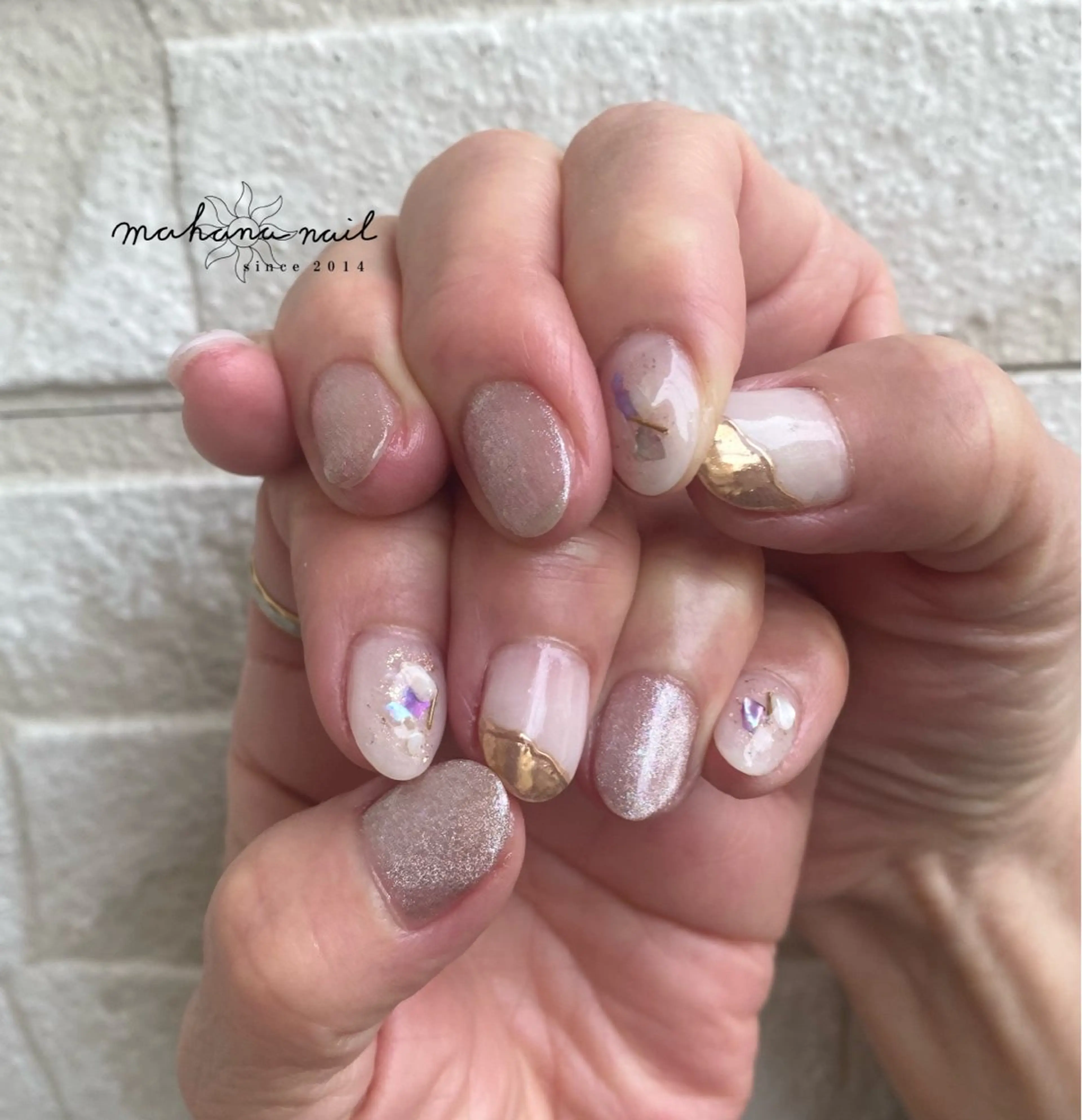 ネイル ハンドネイル mahana nailのネイルデザイン