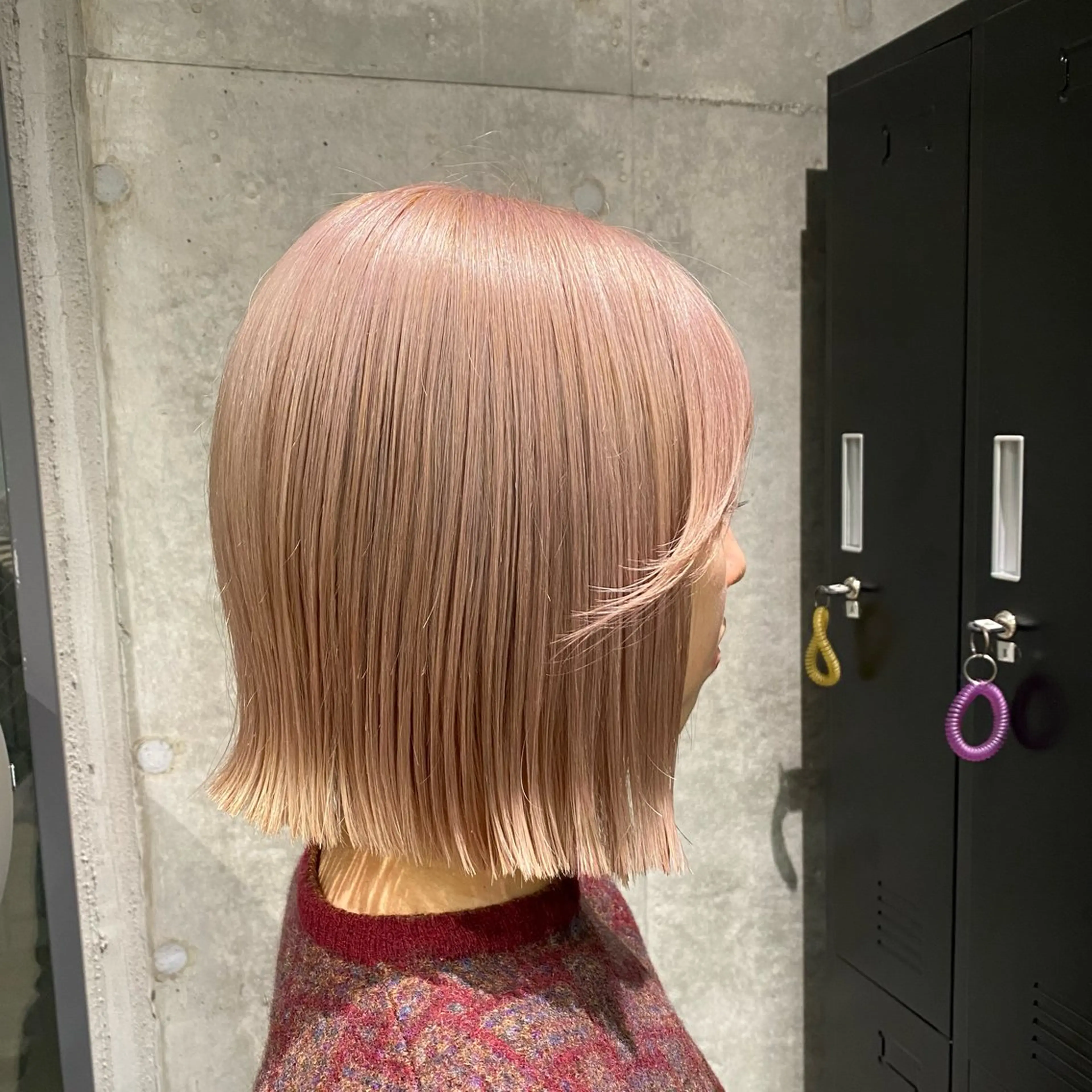 ショート カラー ヘアカラー トリートメント 🩶レイヤーカット 🩶柔らかカラー結愛のヘアスタイル