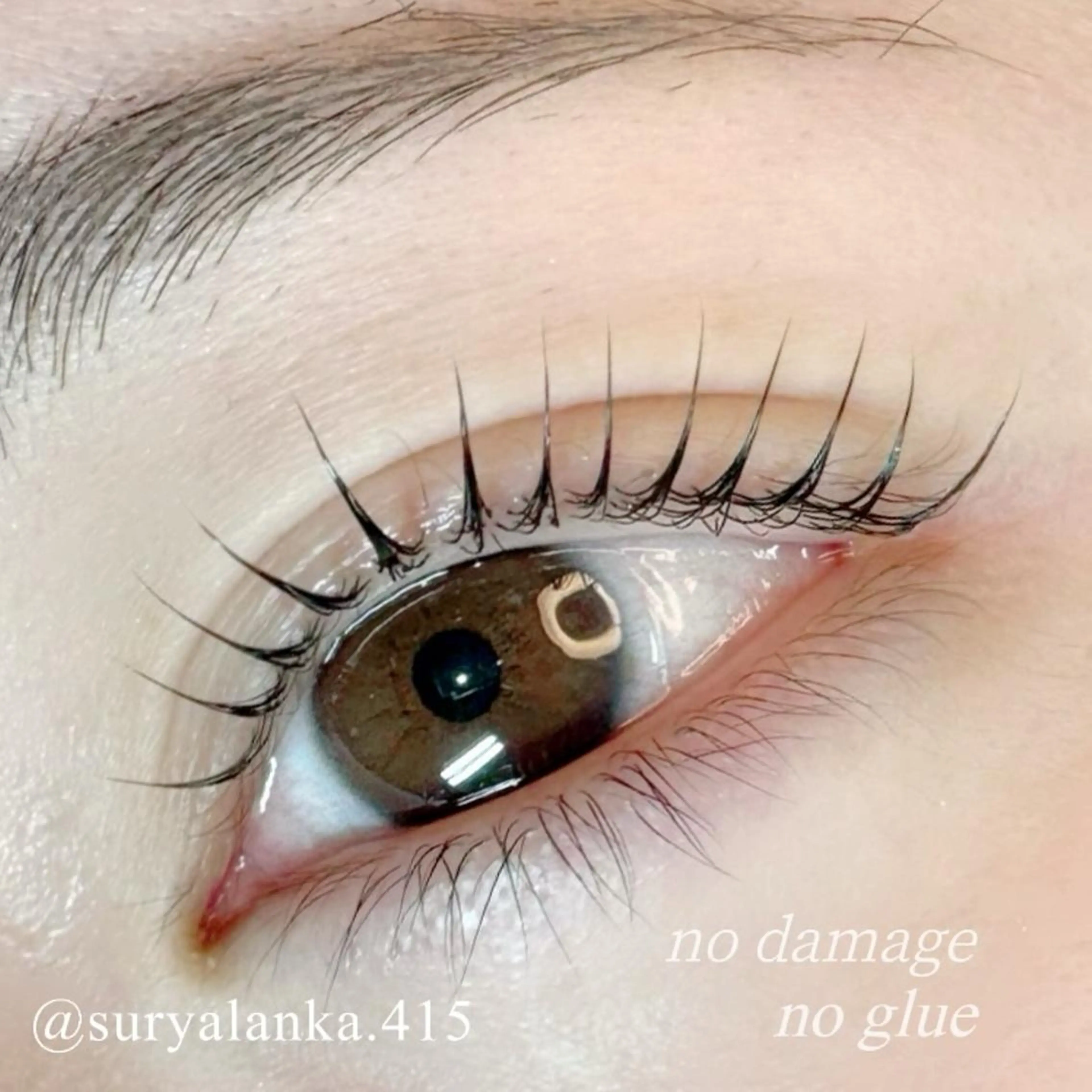 マツエク・マツパ 韓国風マツエク まつげパーマ gioia スタッフのマツエク・マツパデザイン