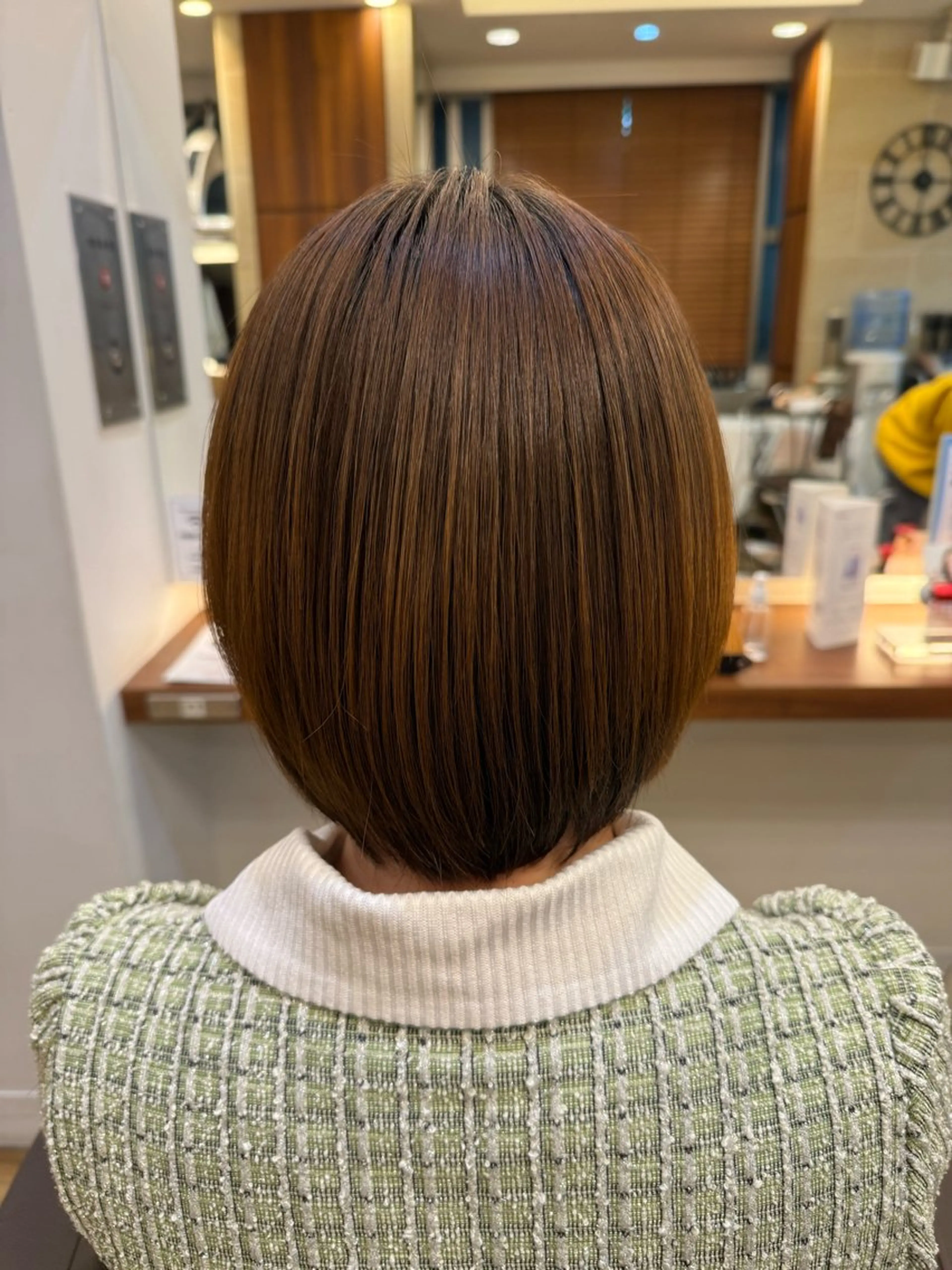 ショート 縮毛矯正 縮毛矯正 すばる/縮毛矯正 /似合わせカラーのヘアスタイル