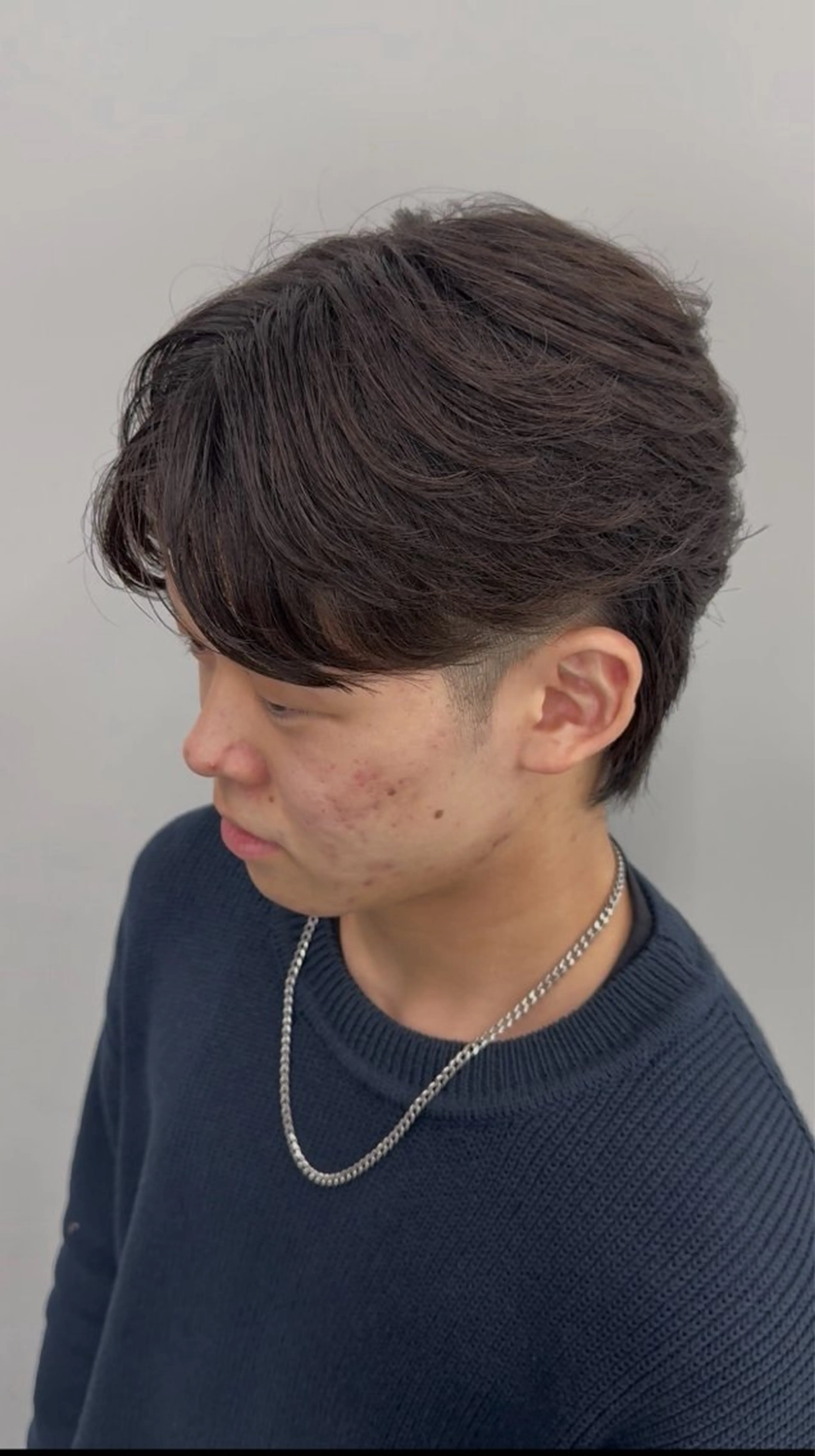 ショート パーマ メンズ フェザーパーマ メンズパーマ 坂本響 メンズカット/パーマのヘアスタイル