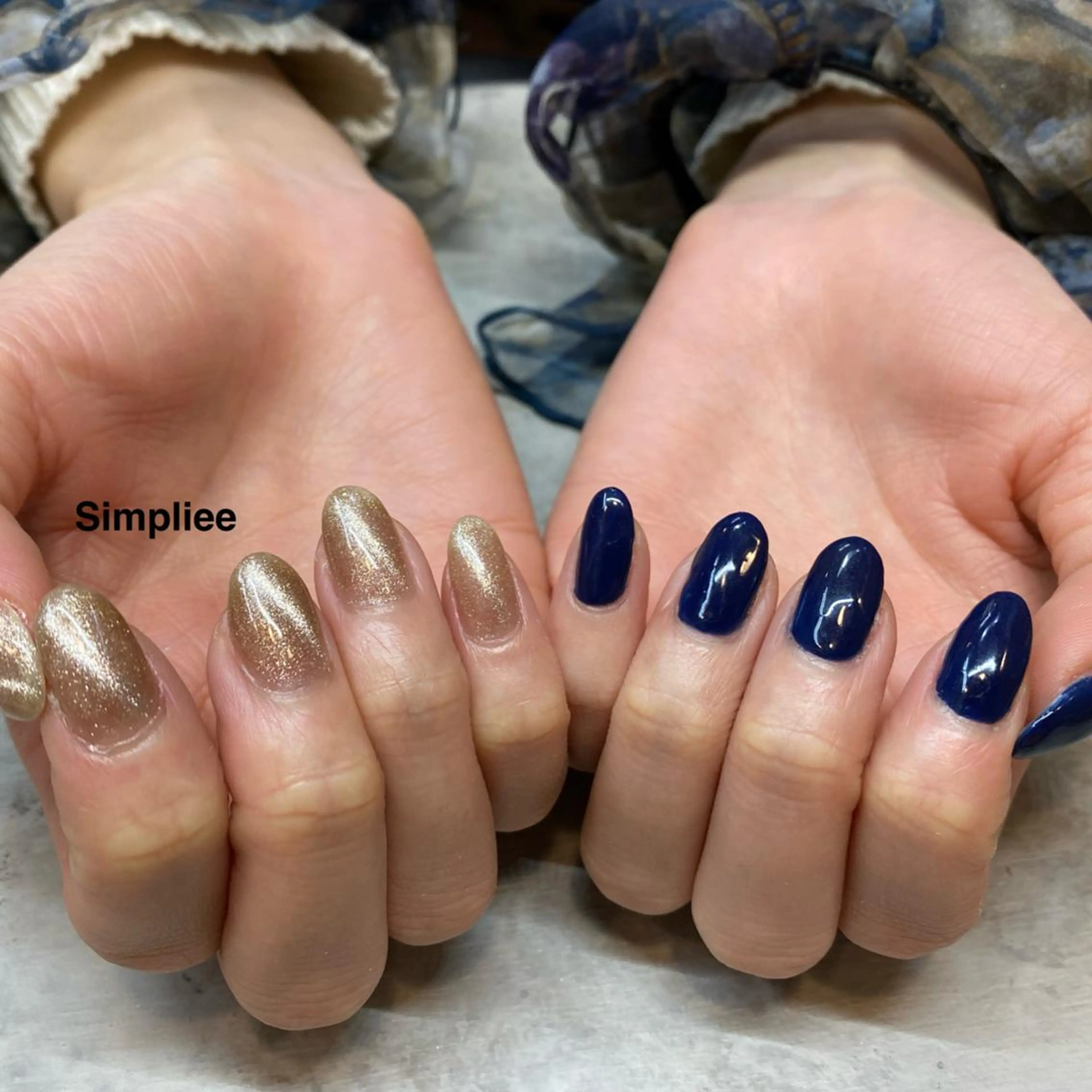 ネイル シンプリーワン 渋谷店🪄MOENAのネイルデザイン