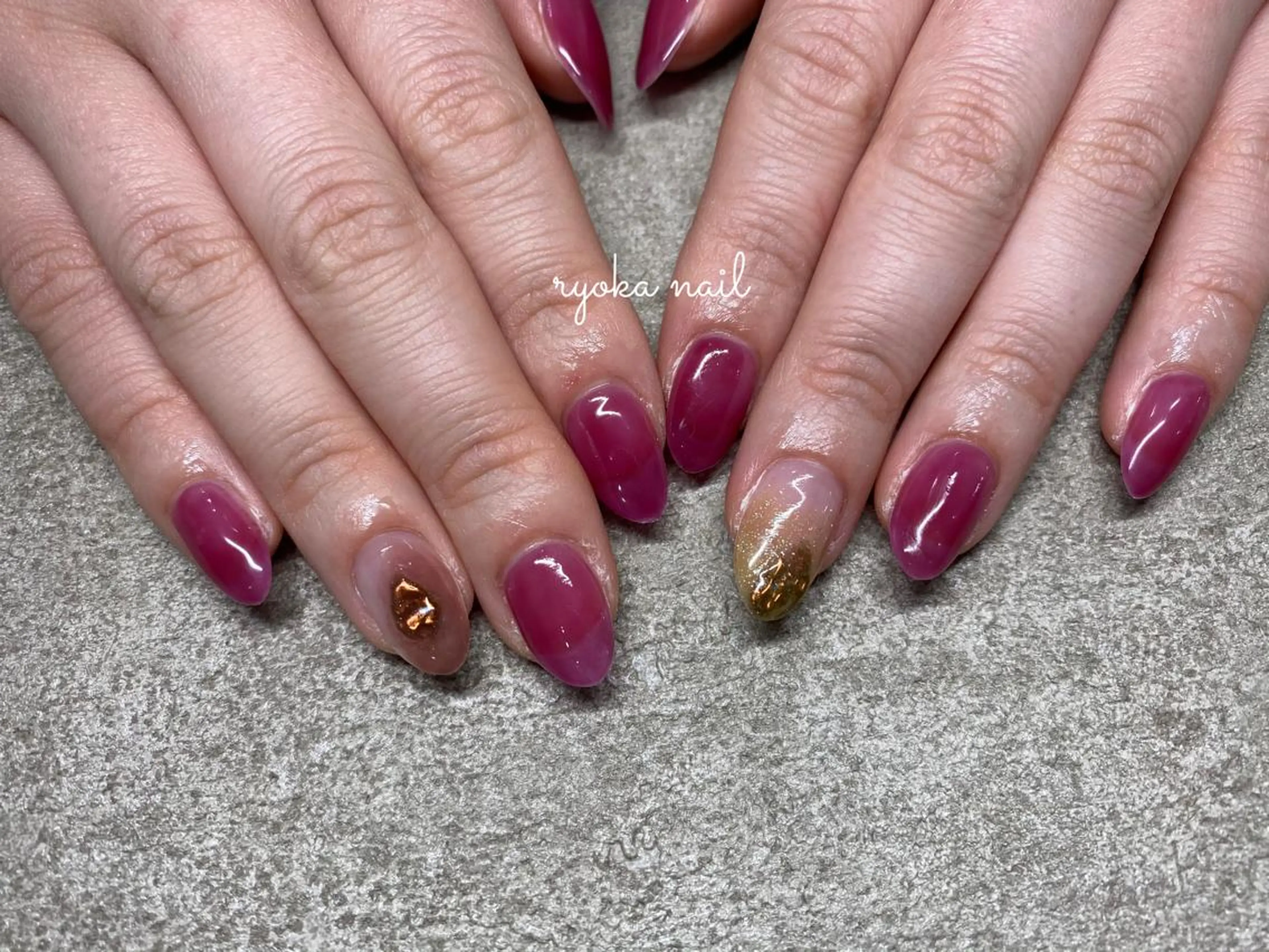 ネイル Twinklenail所属・ryoka nailのネイルデザイン