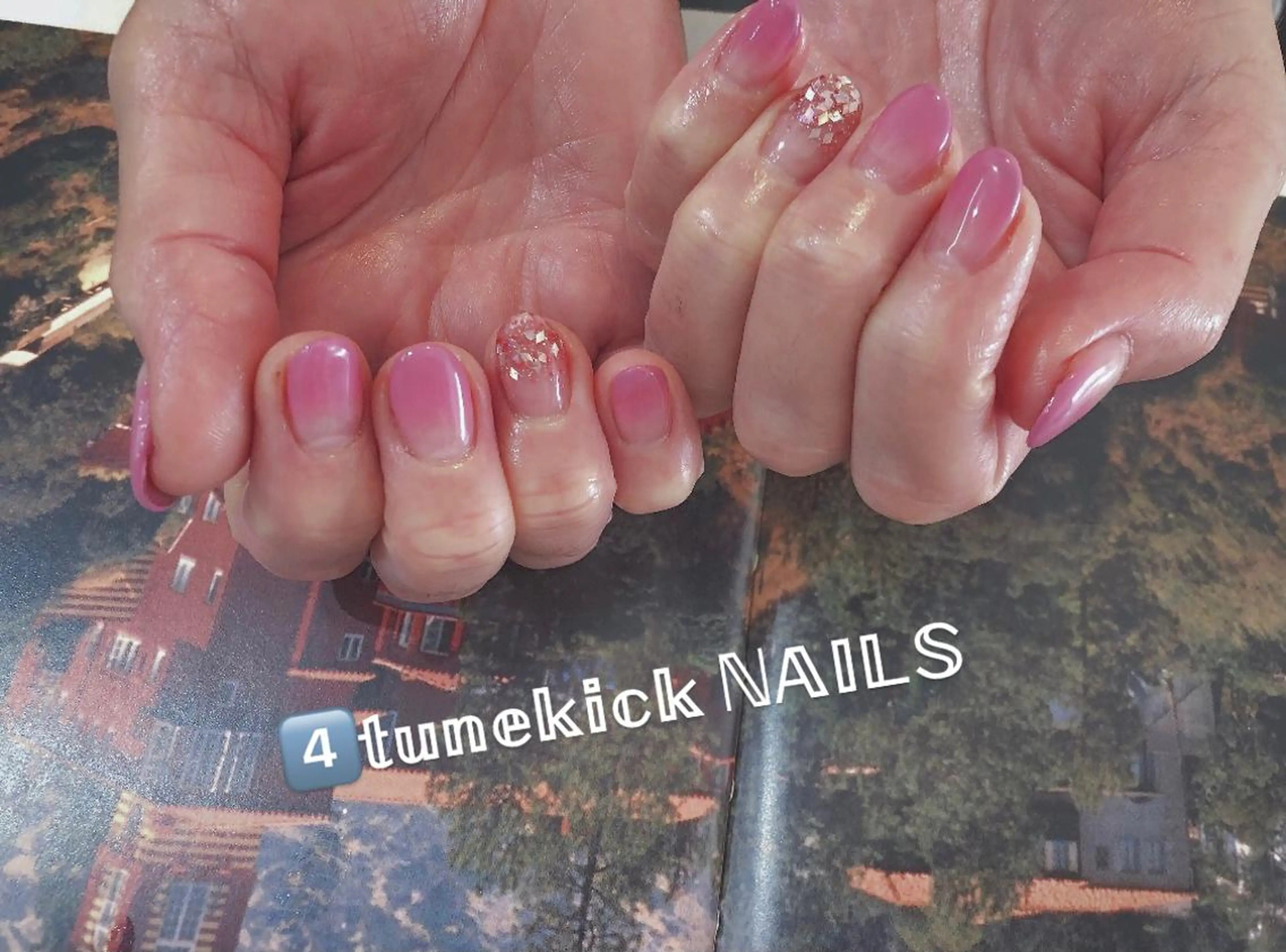 ネイル 4tunekick NAILS(フォーチュンキックネイルズ)所属・光森 淳子のネイルデザイン