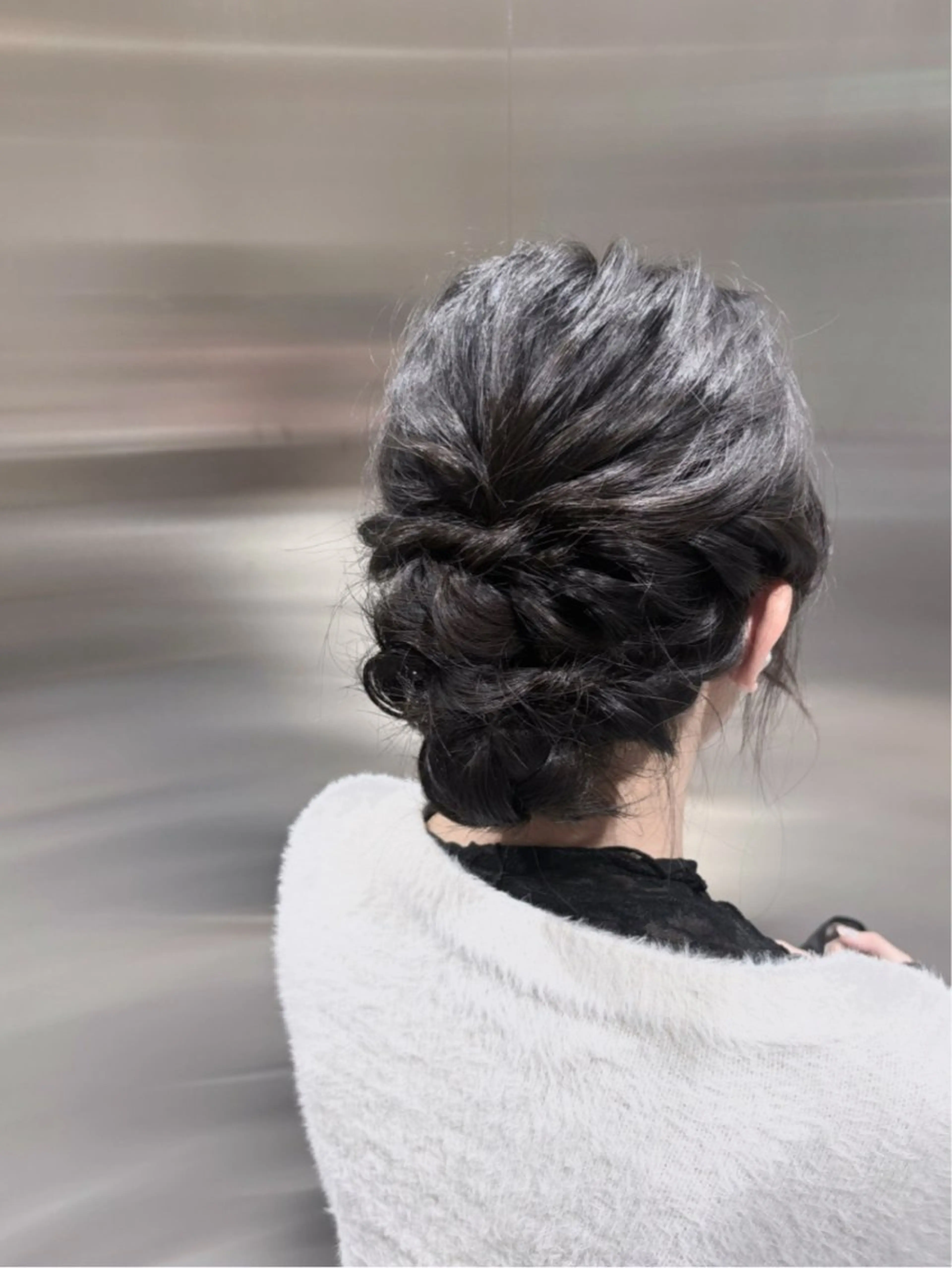 u24・10名様限定  ヘアセット(ハーフアップ・アップ・編みおろし・ツイン)の写真