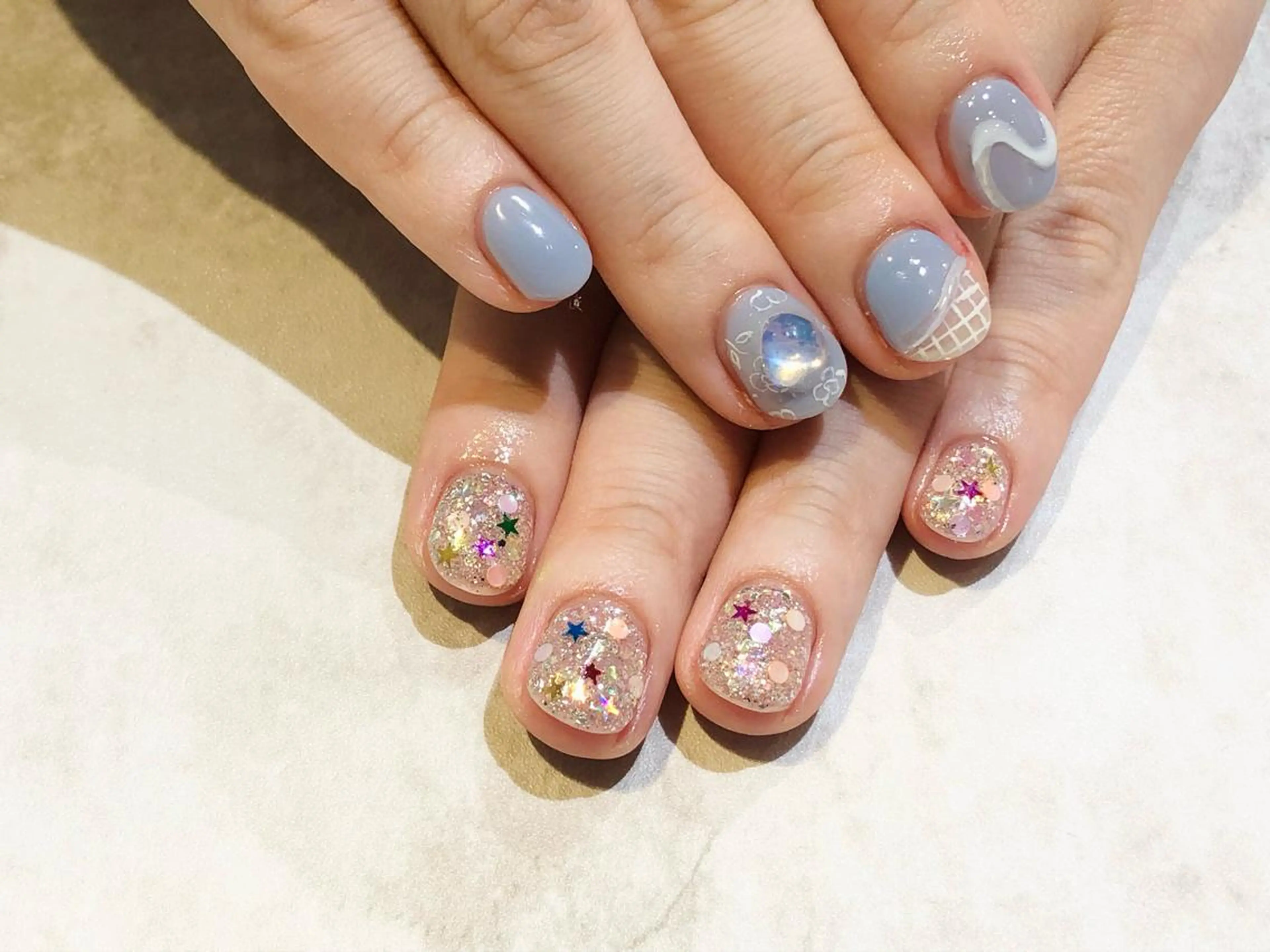 ネイル 舞田 苑香のネイルデザイン