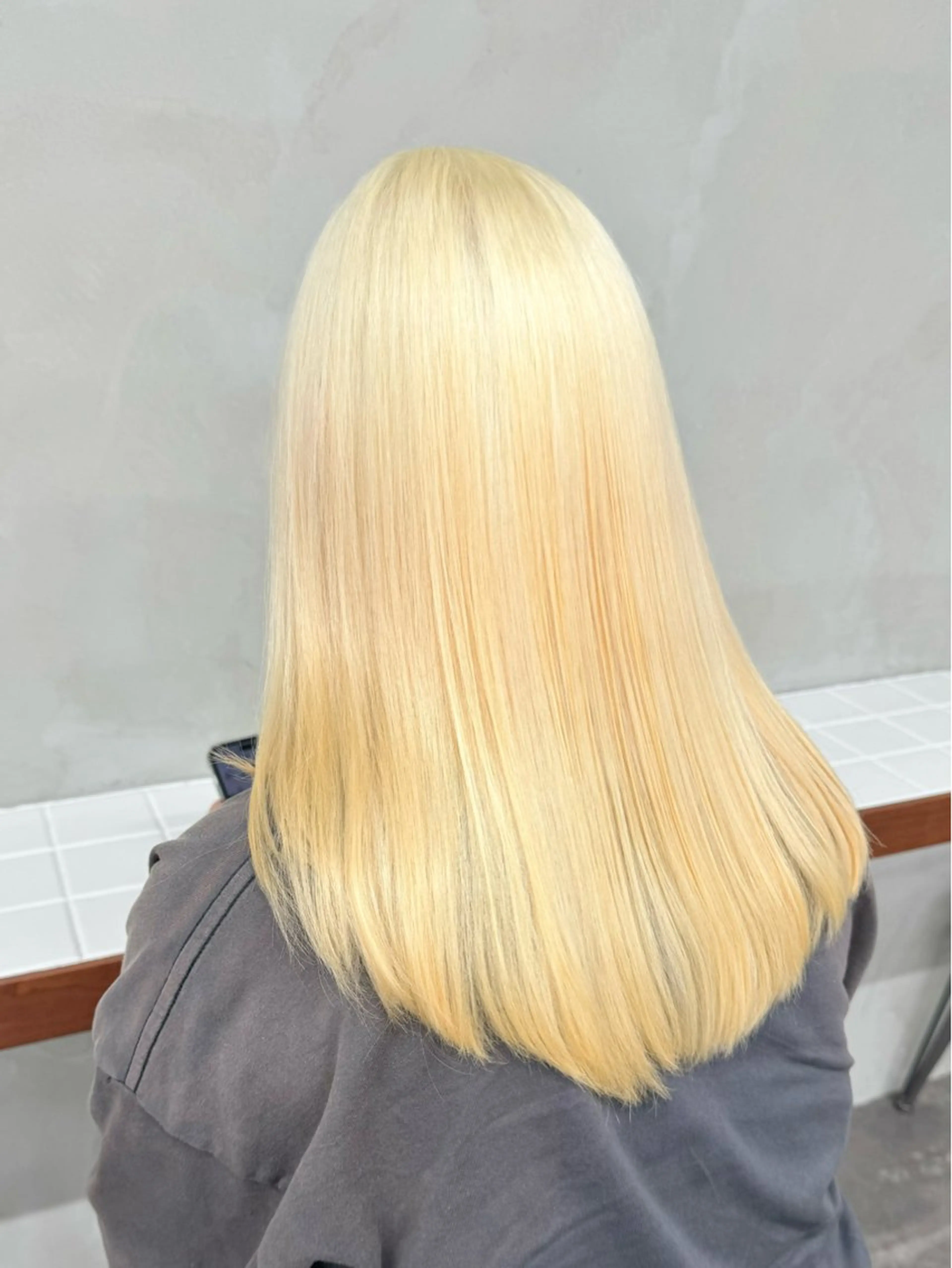 ロング カラー カット ヘアカラー トリートメント nico TOKYO 渋谷所属・ブリーチ　ハイトーン 特化🌈フジタハルキのヘアスタイル