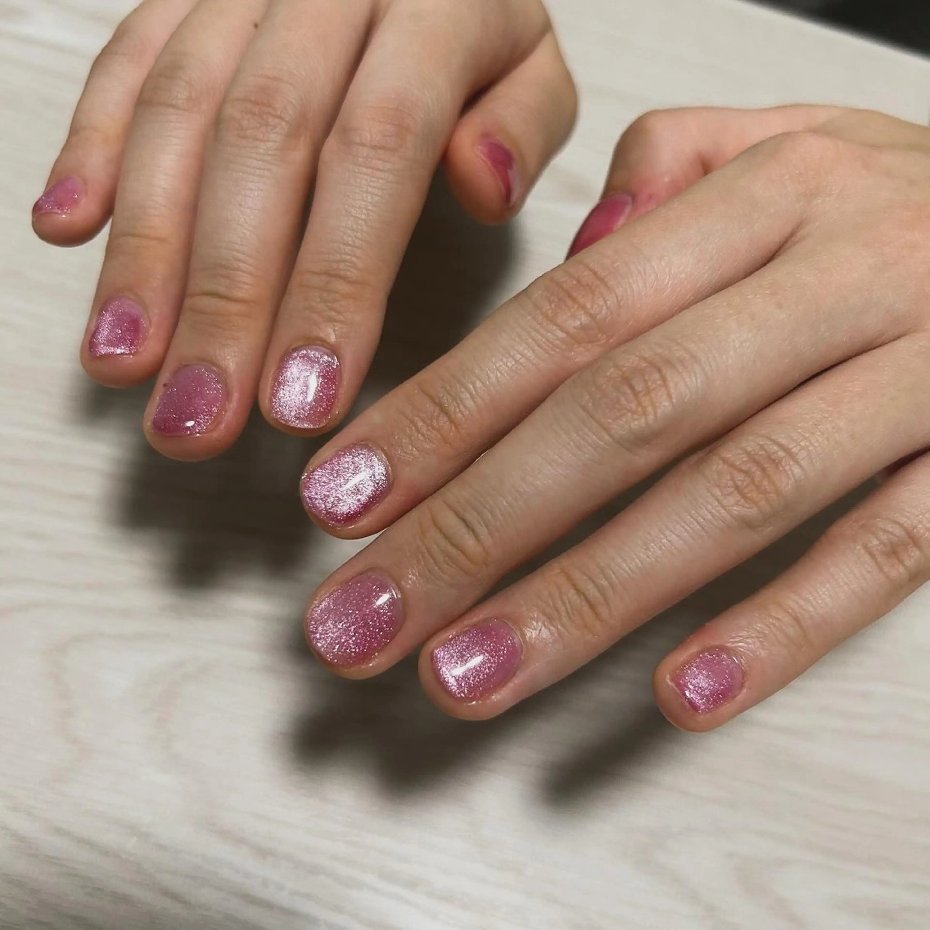 ネイル マグネットネイル ミラーネイル ワンカラーネイル CHIMNEY ♡ﾈｲﾙ耳ツボのネイルデザイン