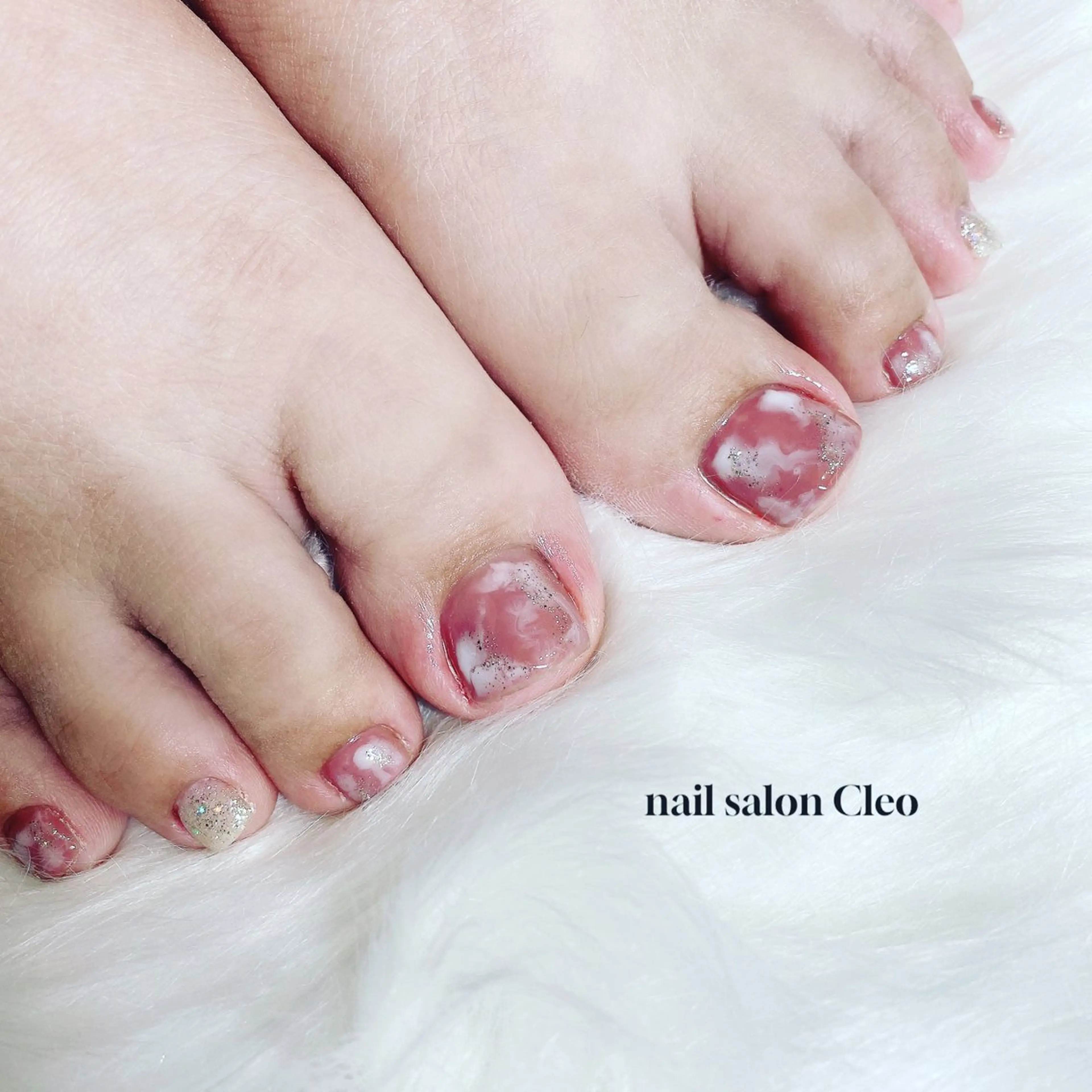 ネイル フットネイル Cleo クレオのネイルデザイン