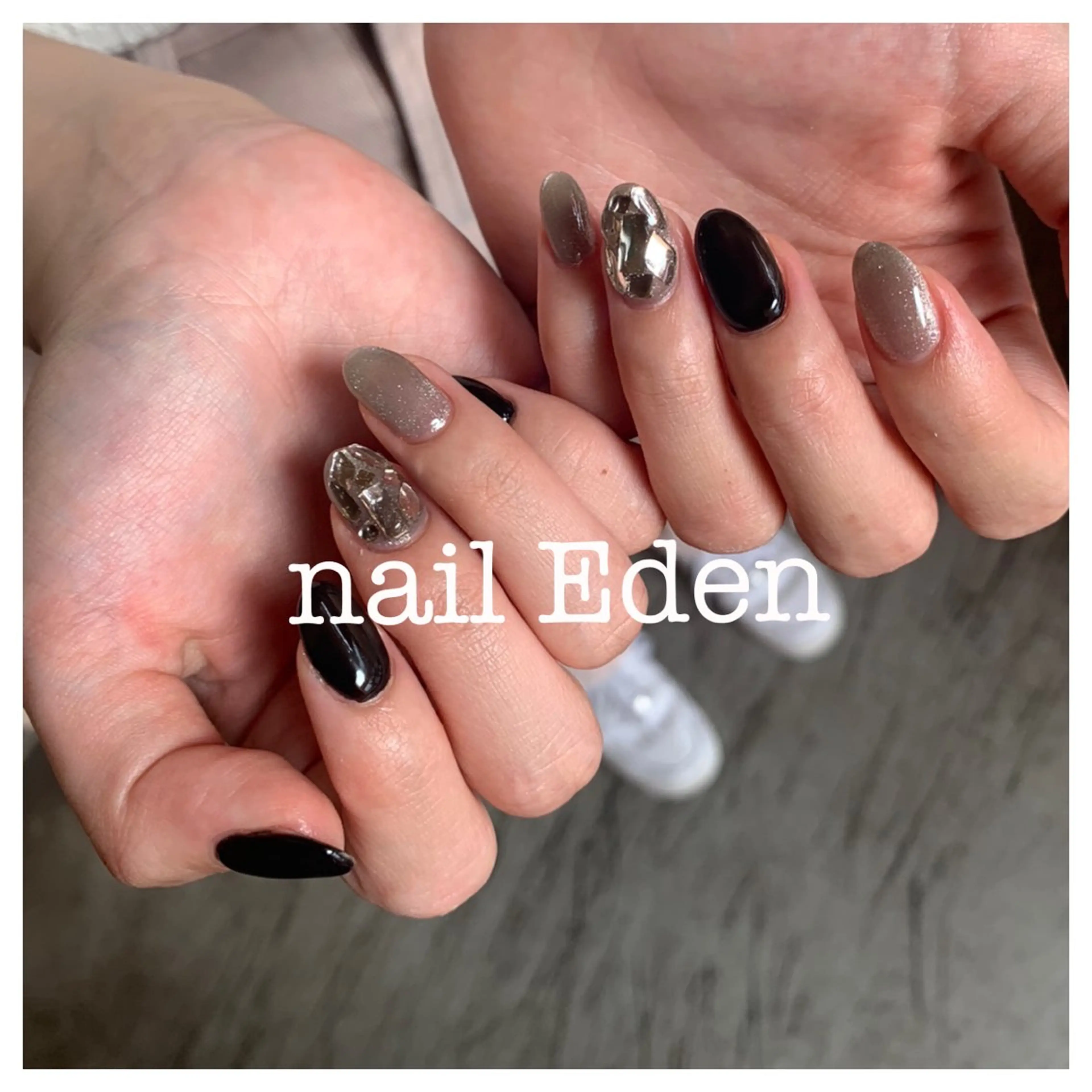 ネイル 持ち込み ハンドネイル ハンドケア Eden　private nail saron所属・Eden ♾️のネイルデザイン