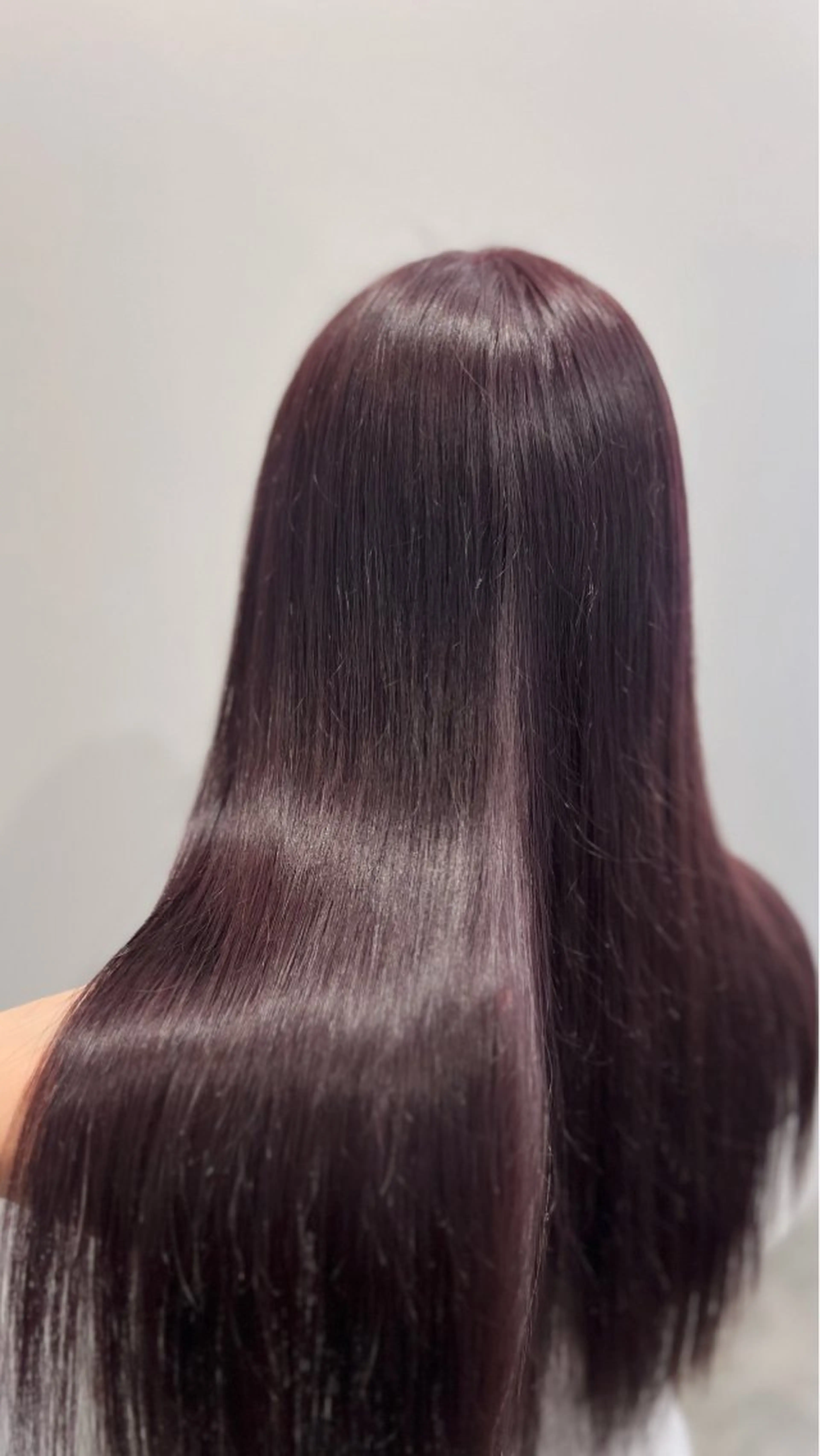 ロング カラー カット ヘアカラー 髪質改善/透明感/ ブリーチ/桃谷翼のヘアスタイル